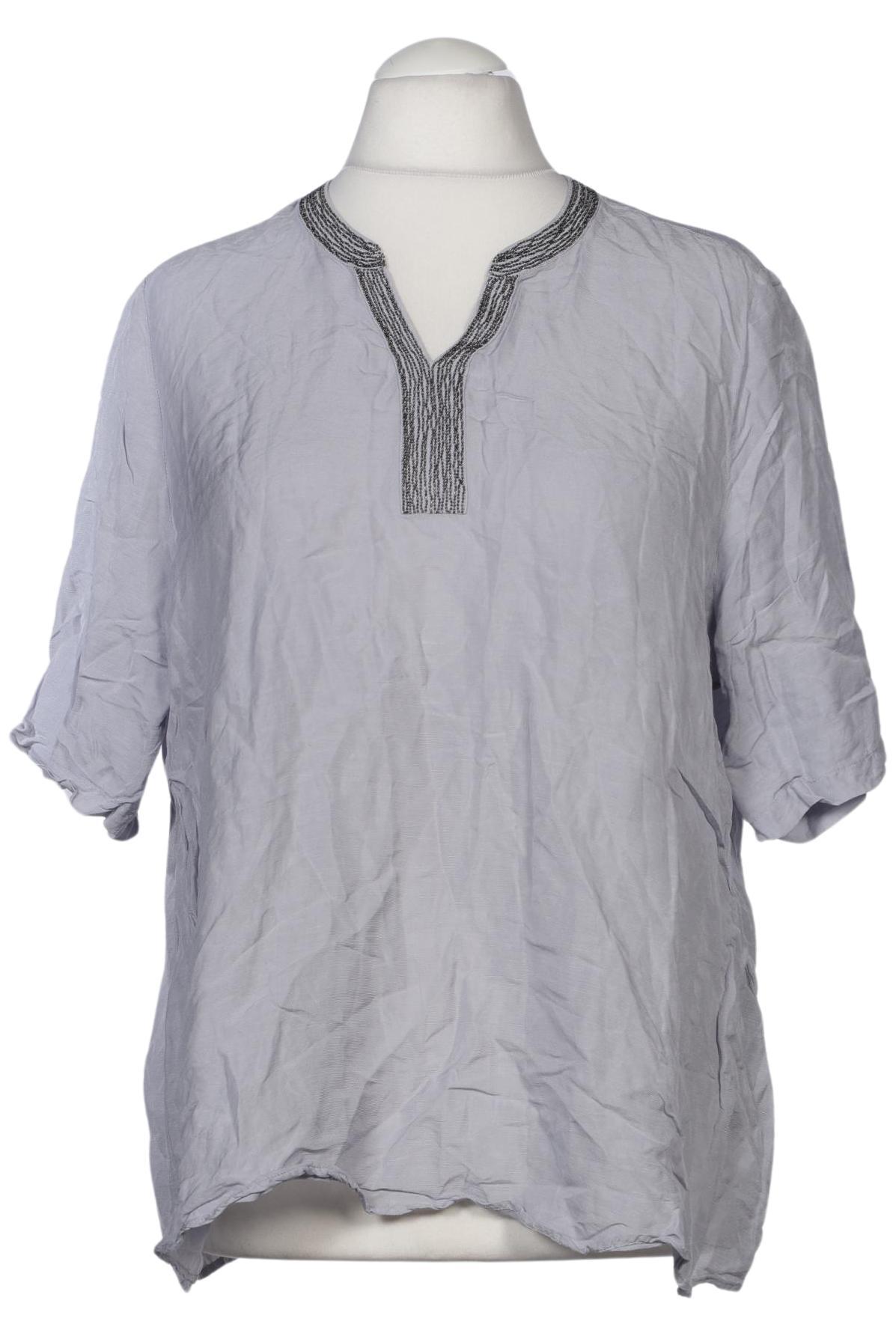 

Selection by Ulla Popken Damen Bluse, grau, Gr. 46