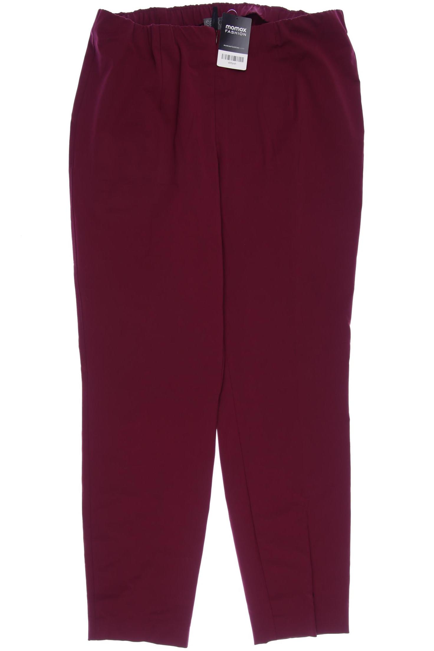 

Selection by Ulla Popken Damen Stoffhose, bordeaux, Gr. 46