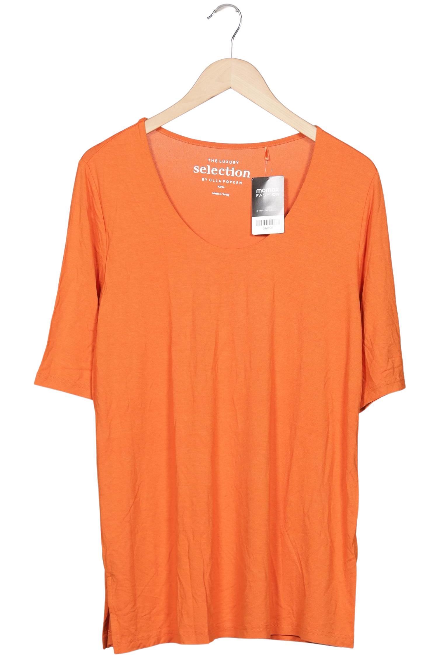 

Selection by Ulla Popken Damen T-Shirt, orange, Gr. 42