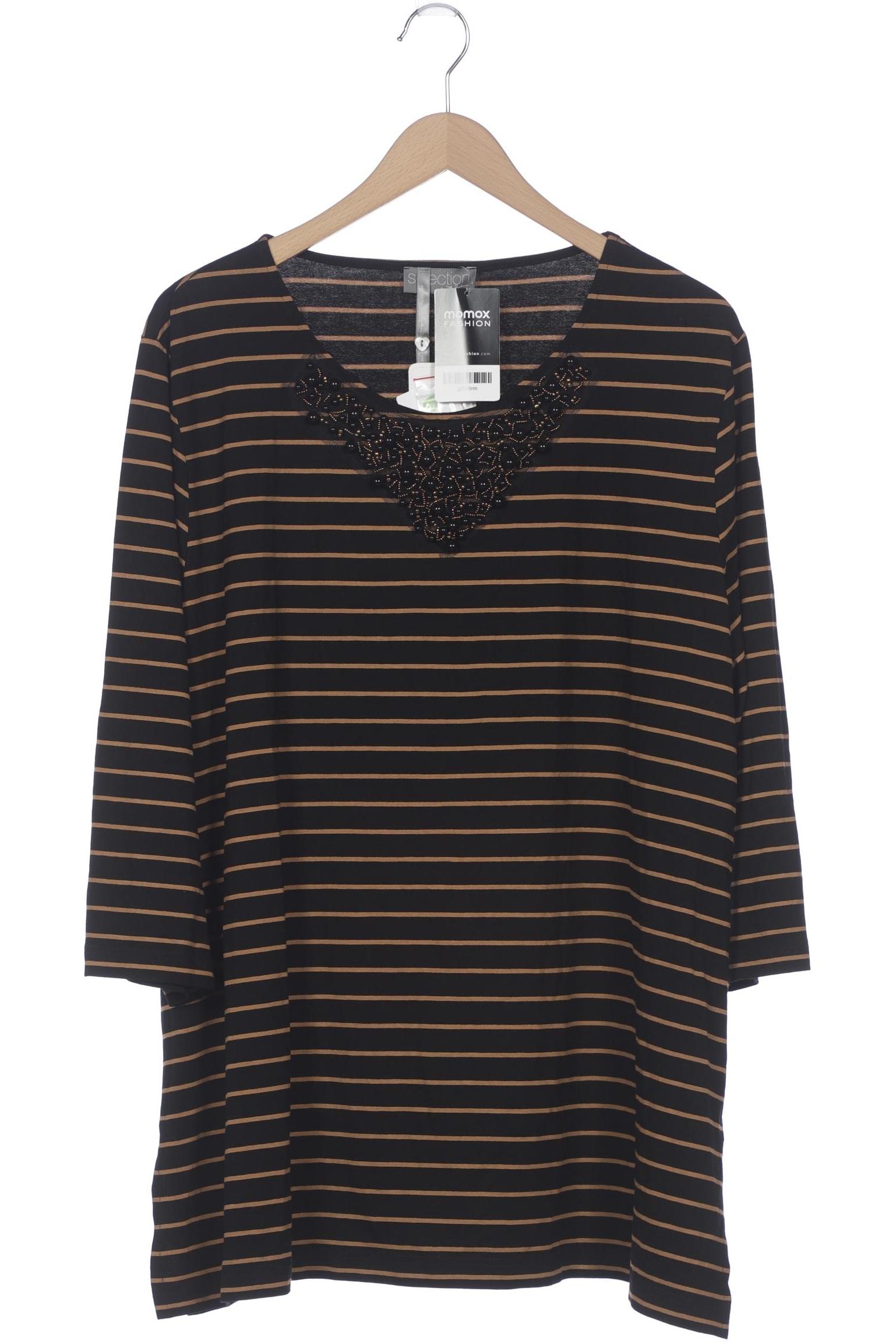 

Selection by Ulla Popken Damen Langarmshirt, schwarz, Gr. 50