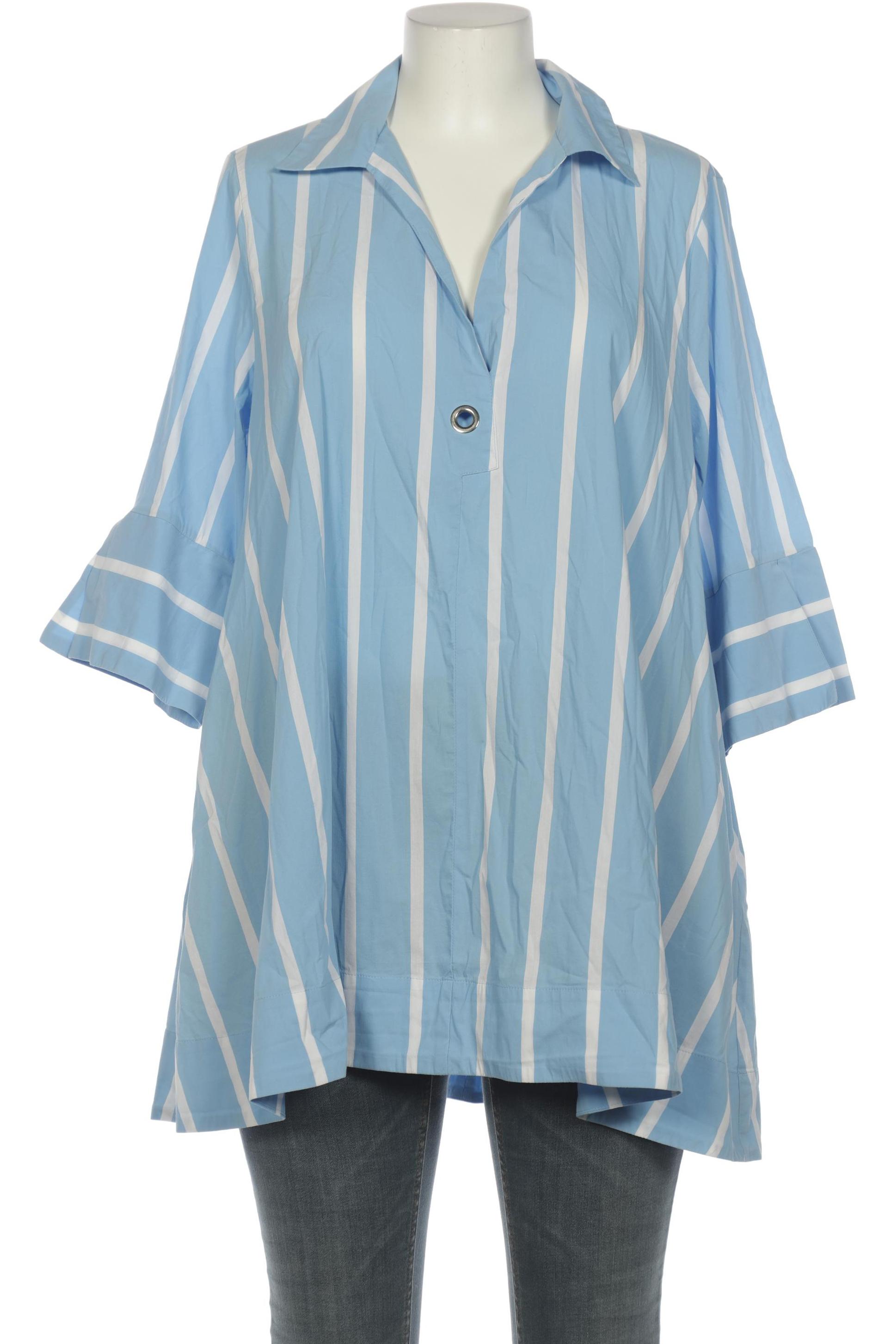

Selection by Ulla Popken Damen Bluse, hellblau, Gr. 46