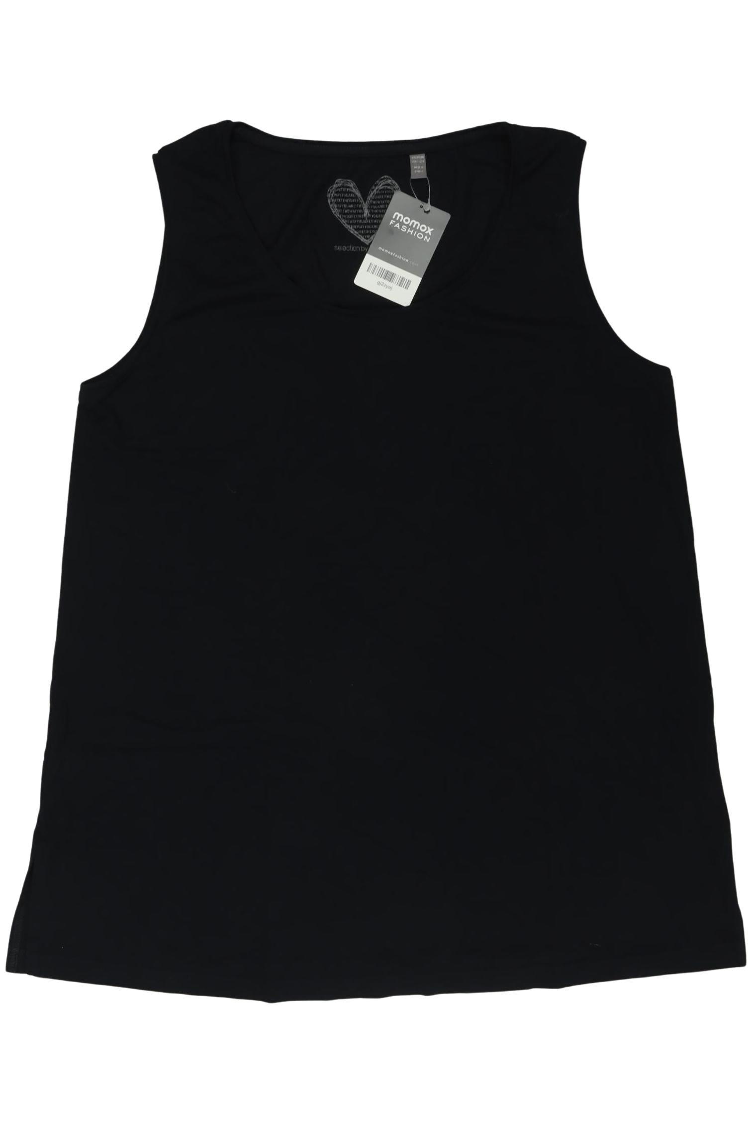 

Selection by Ulla Popken Damen Top, schwarz, Gr. 42