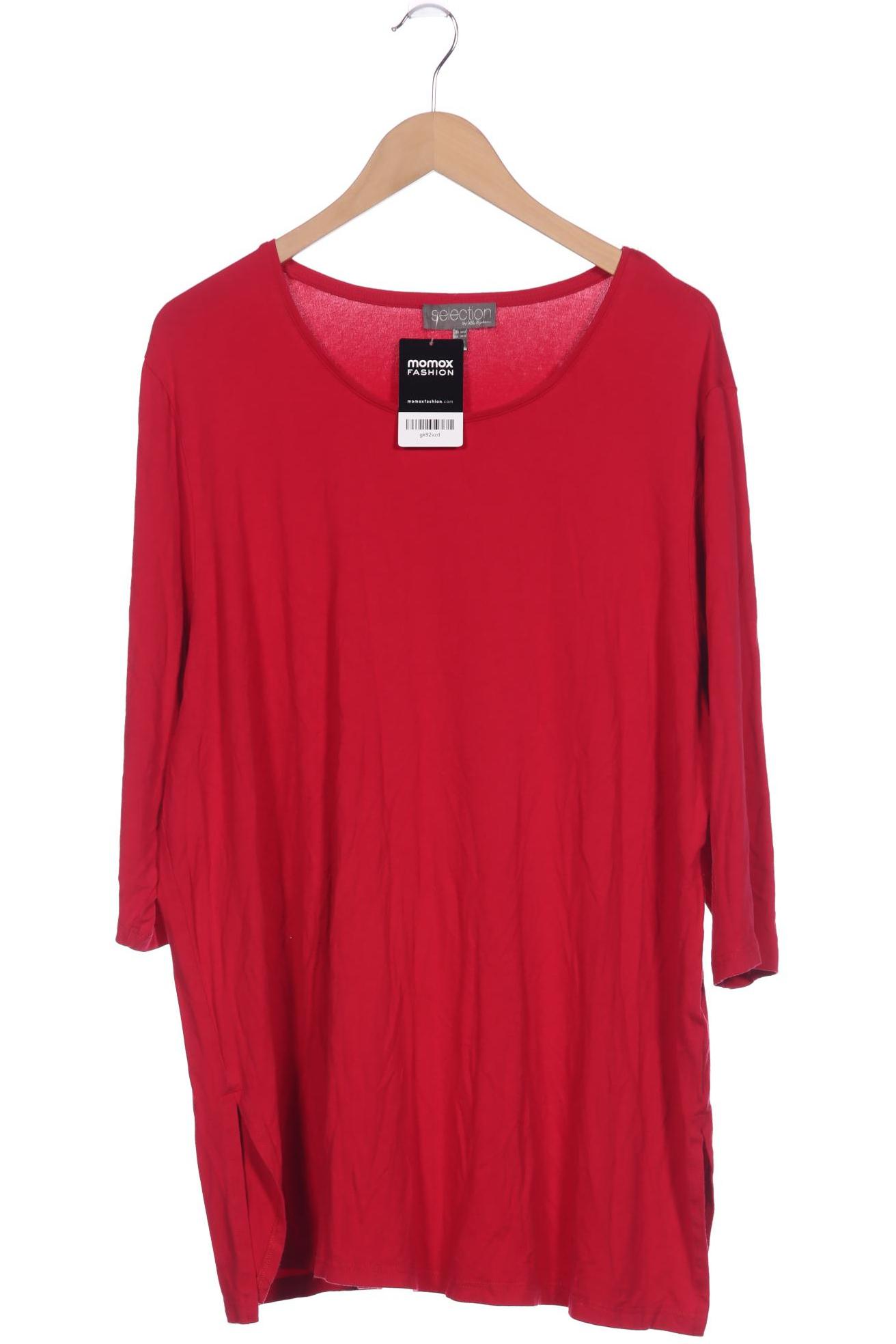 

Selection by Ulla Popken Damen Langarmshirt, rot, Gr. 50