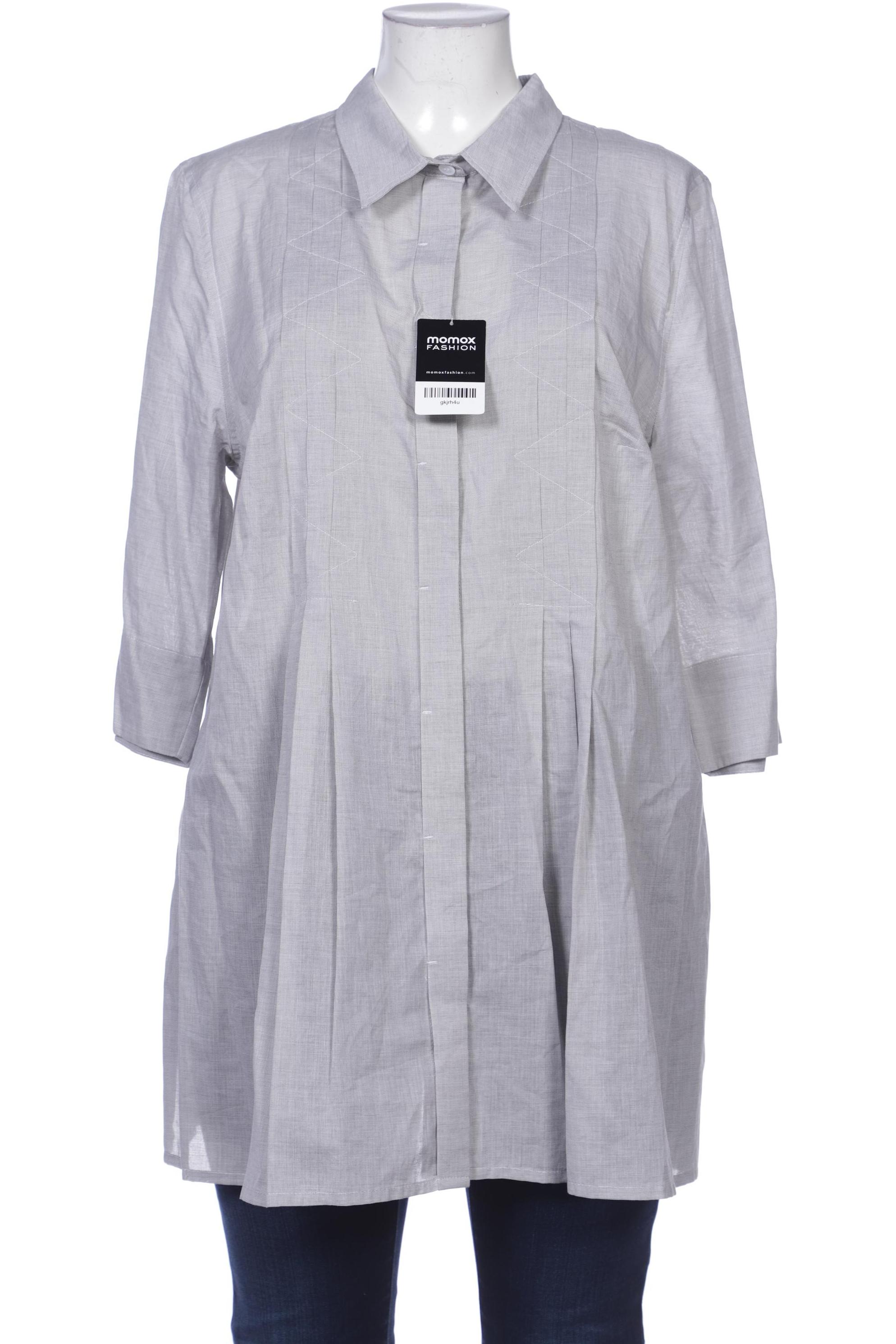 

Selection by Ulla Popken Damen Bluse, grau, Gr. 46