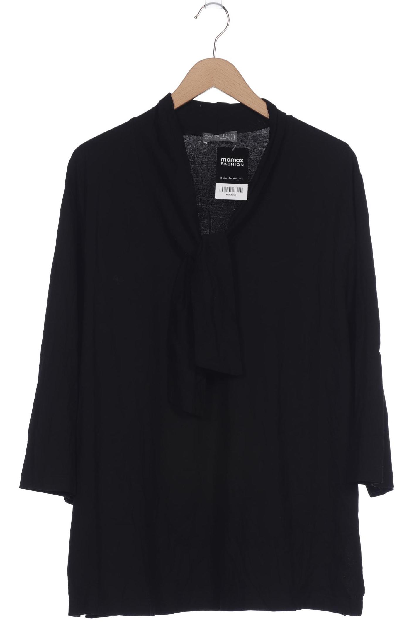 

Selection by Ulla Popken Damen Langarmshirt, schwarz, Gr. 48