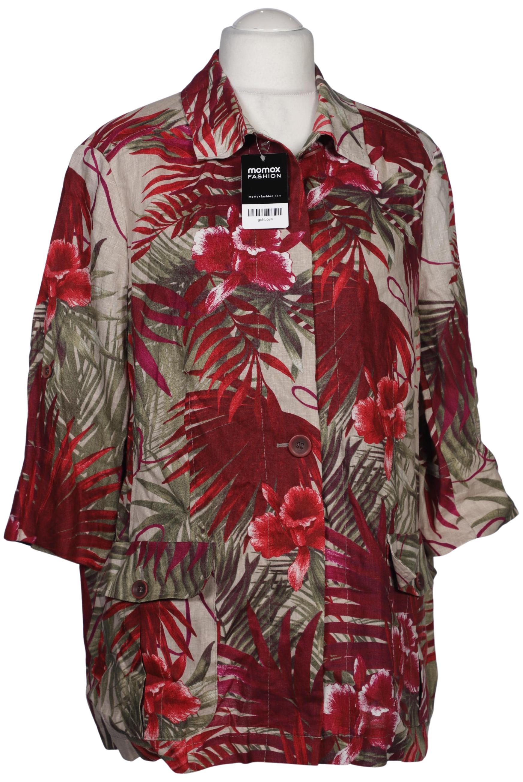 

Selection by Ulla Popken Damen Blazer, mehrfarbig, Gr. 46