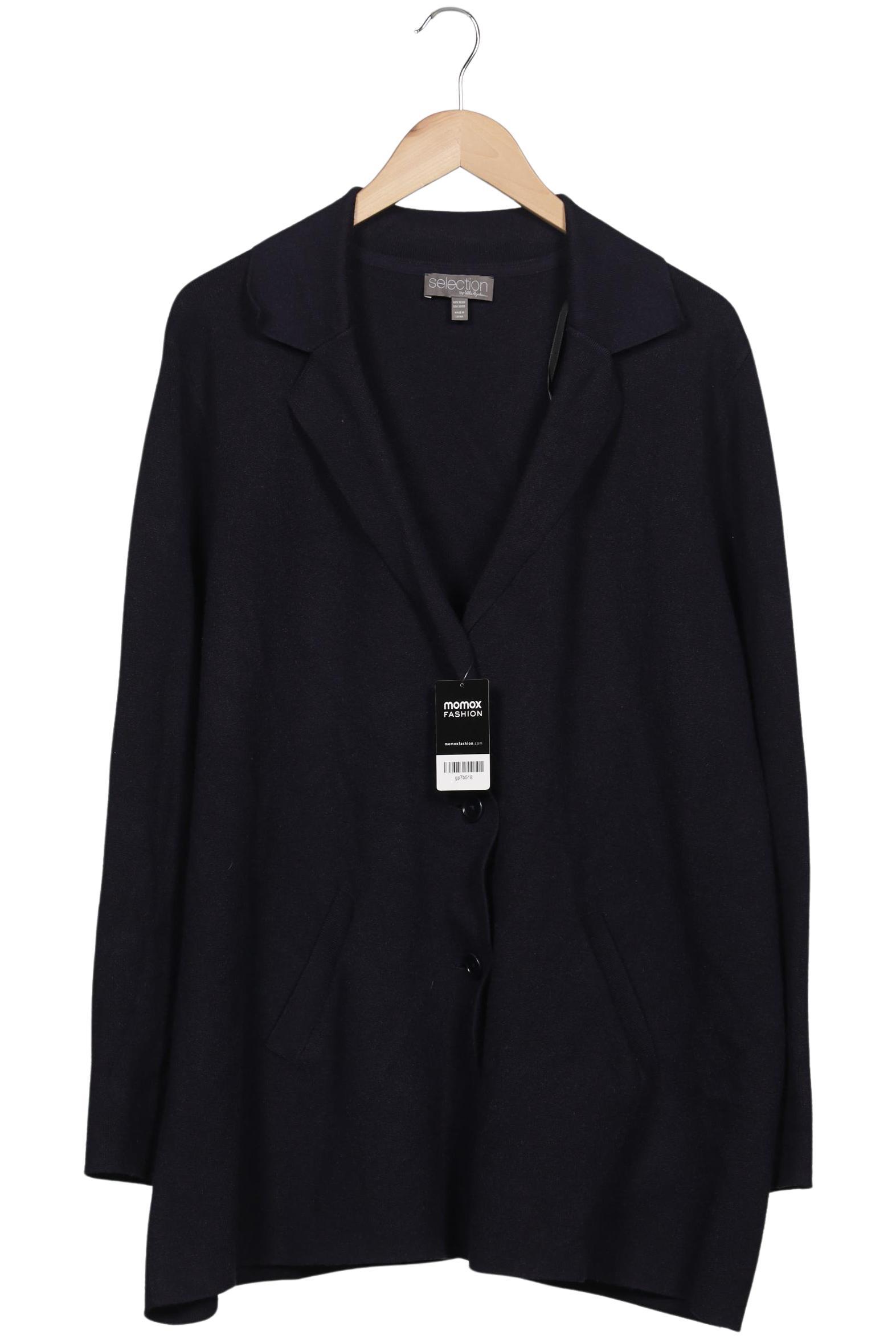 

Selection by Ulla Popken Damen Strickjacke, marineblau, Gr. 50