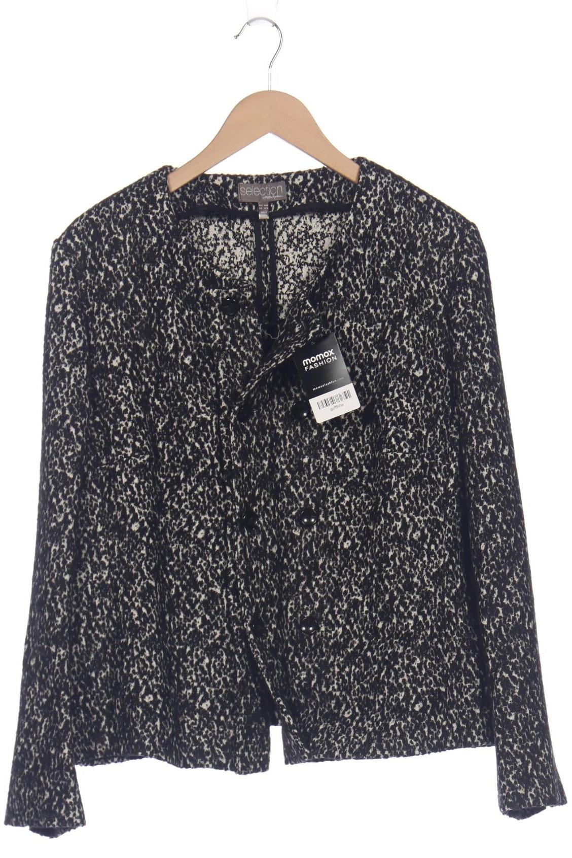 

Selection by Ulla Popken Damen Jacke, schwarz, Gr. 46