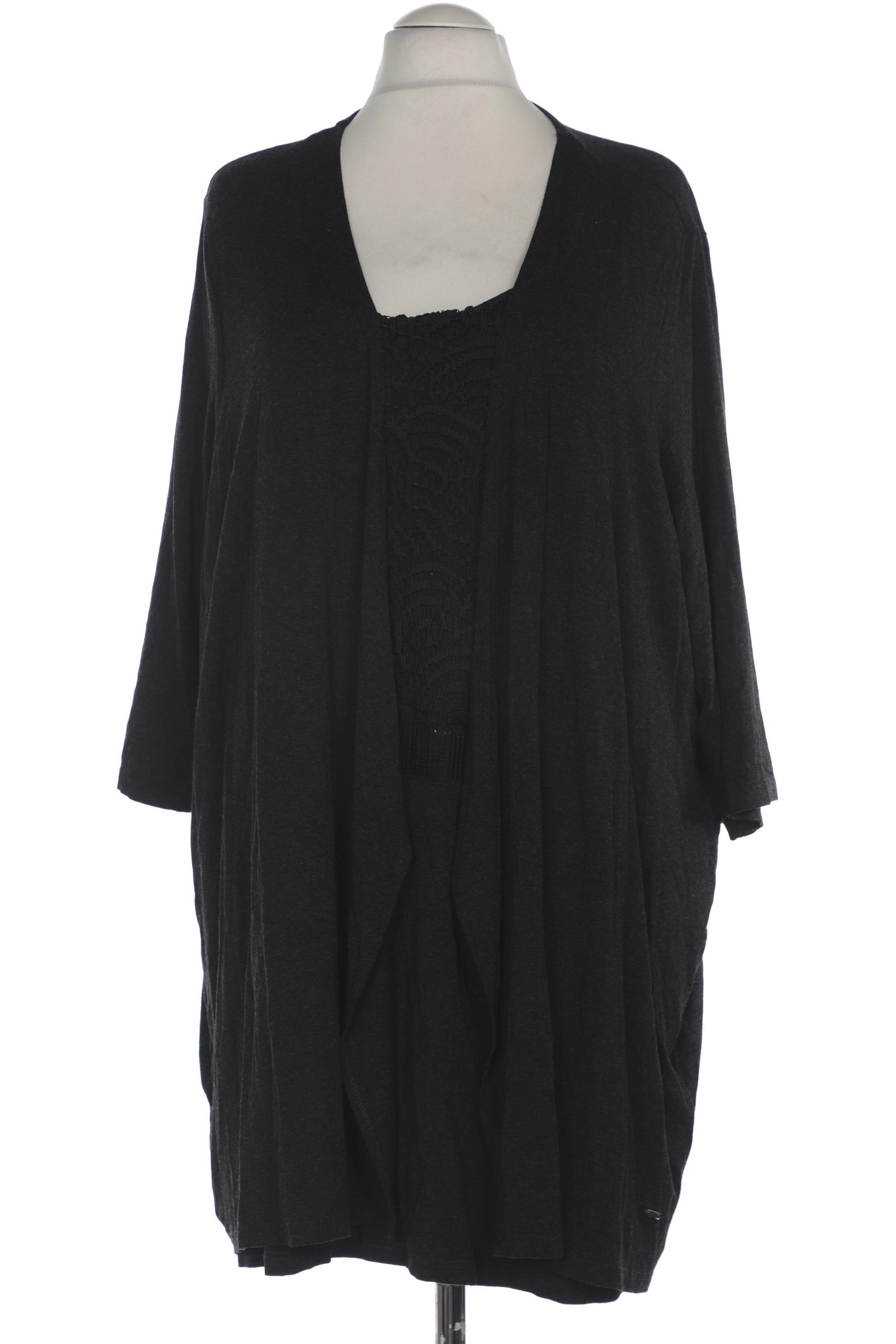 

Selection by Ulla Popken Damen Langarmshirt, schwarz, Gr. 58