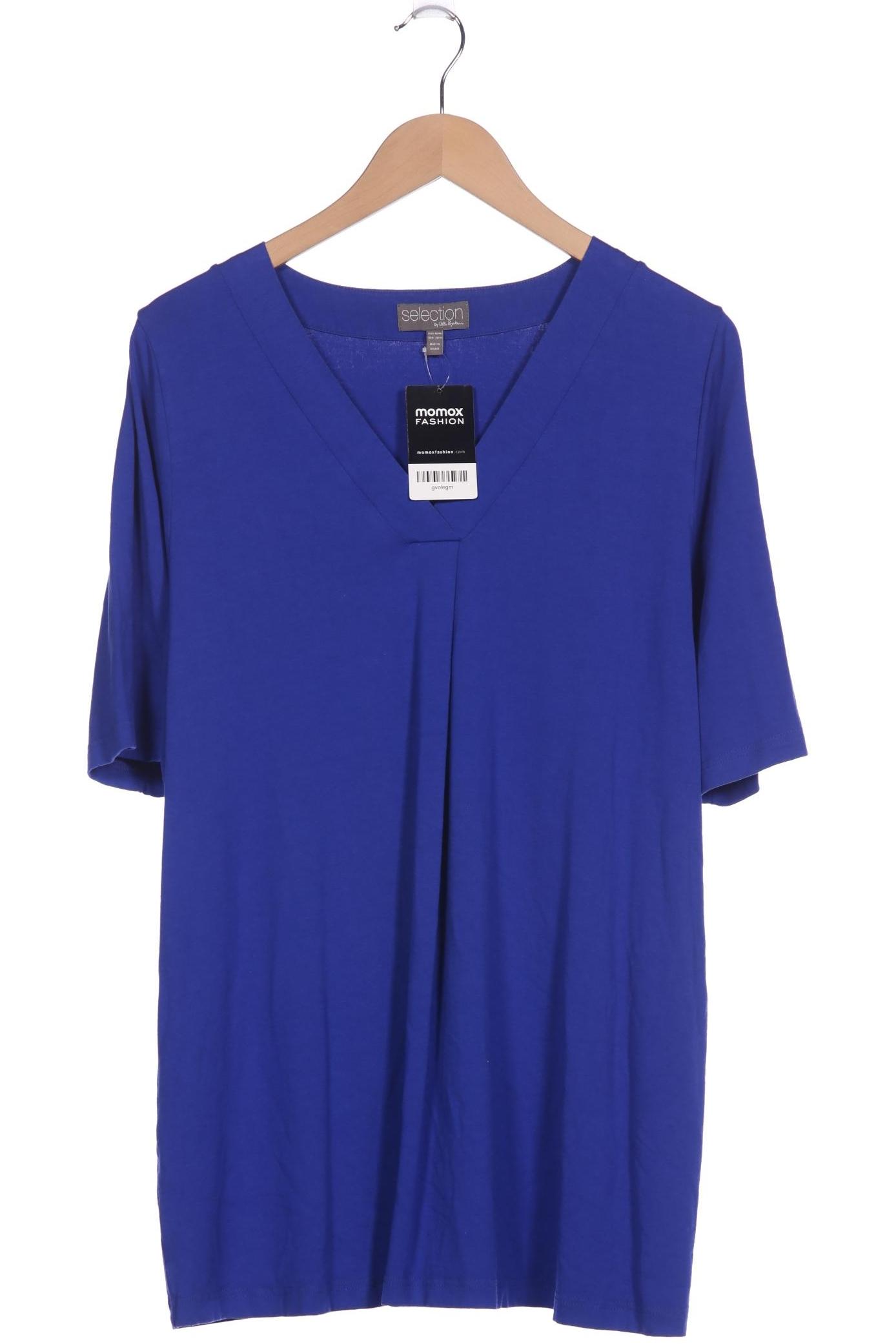 

Selection by Ulla Popken Damen T-Shirt, blau, Gr. 42