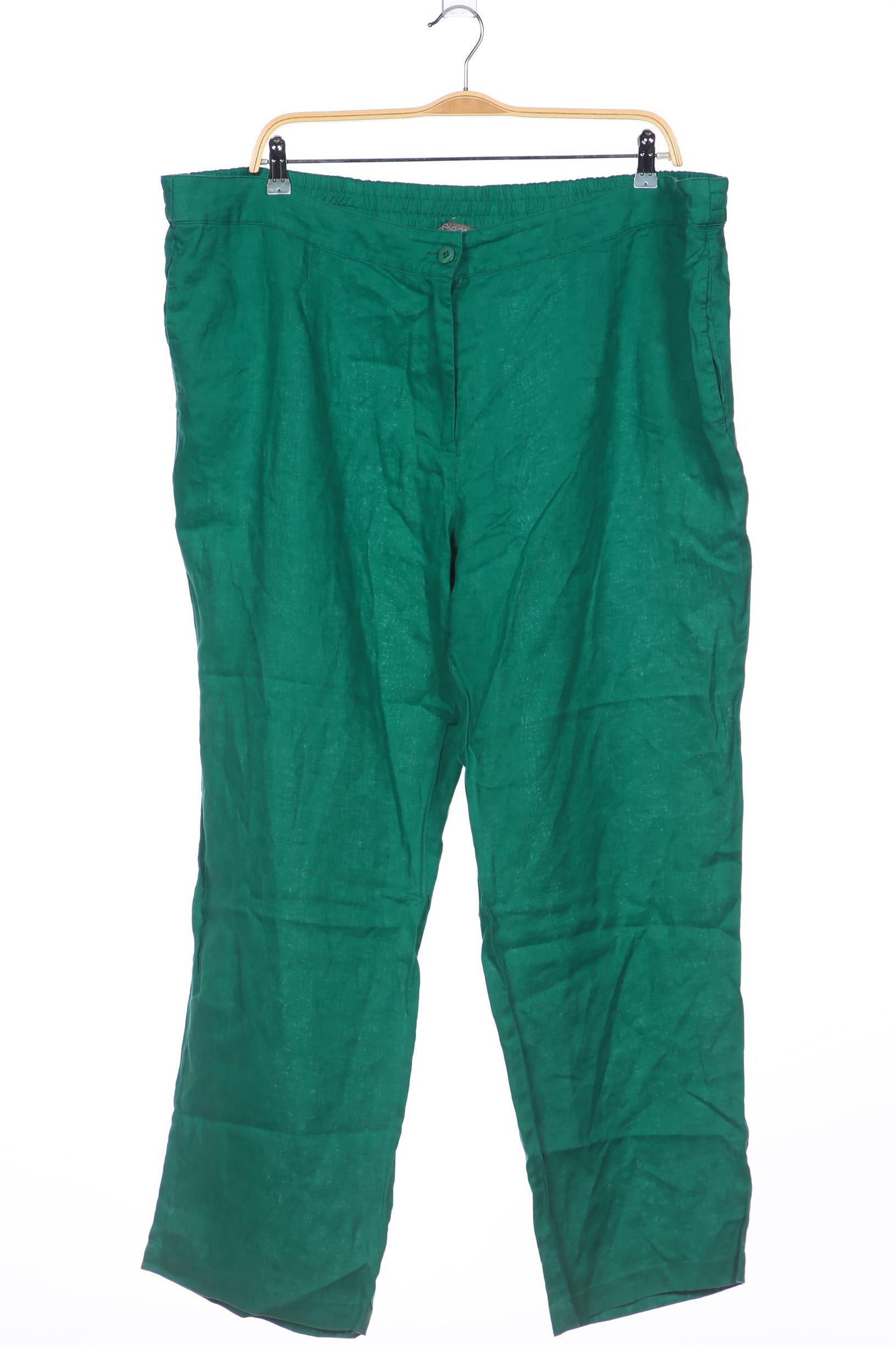 

Selection by Ulla Popken Damen Stoffhose, grün, Gr. 54