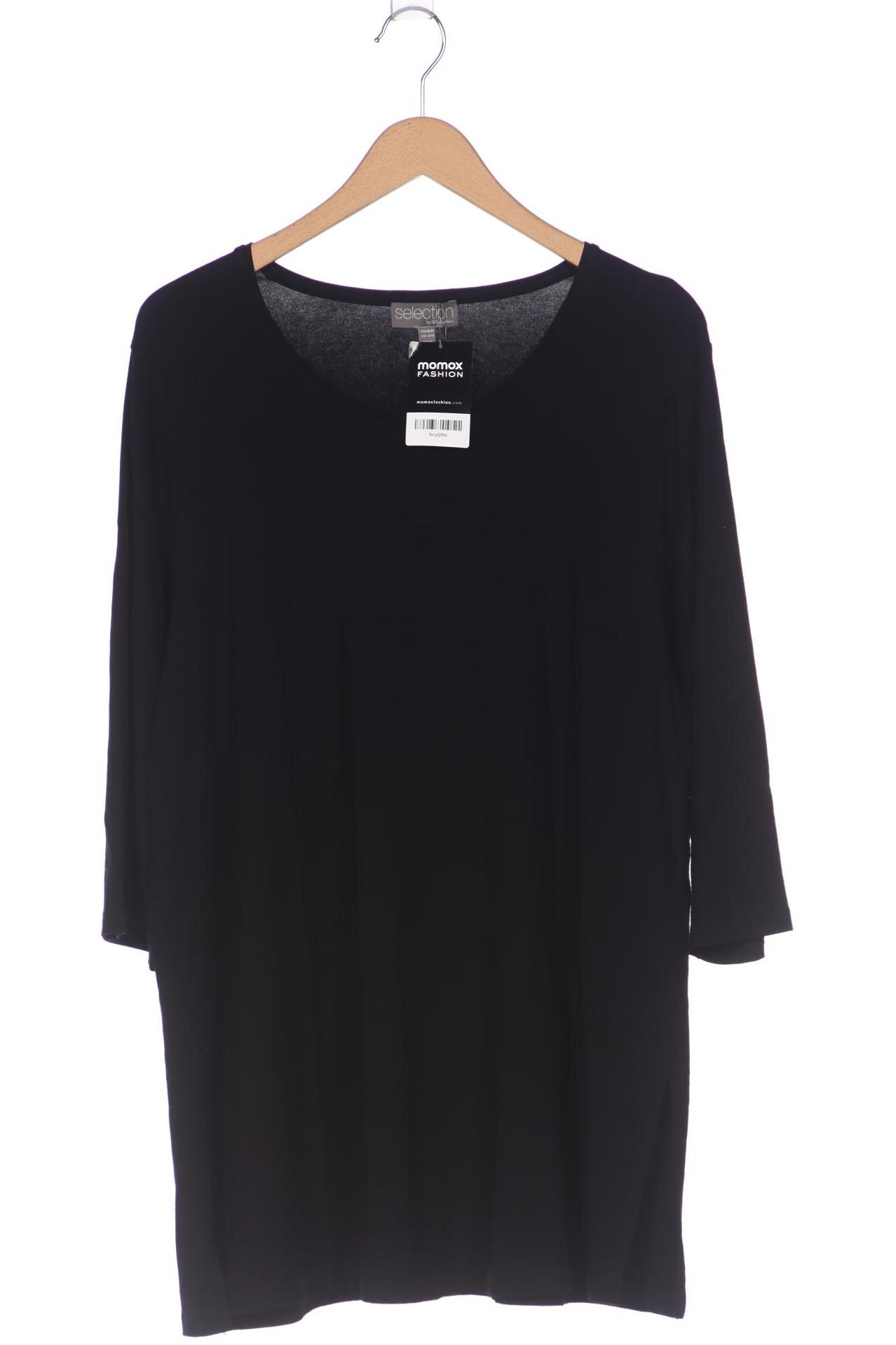 

Selection by Ulla Popken Damen T-Shirt, schwarz, Gr. 46