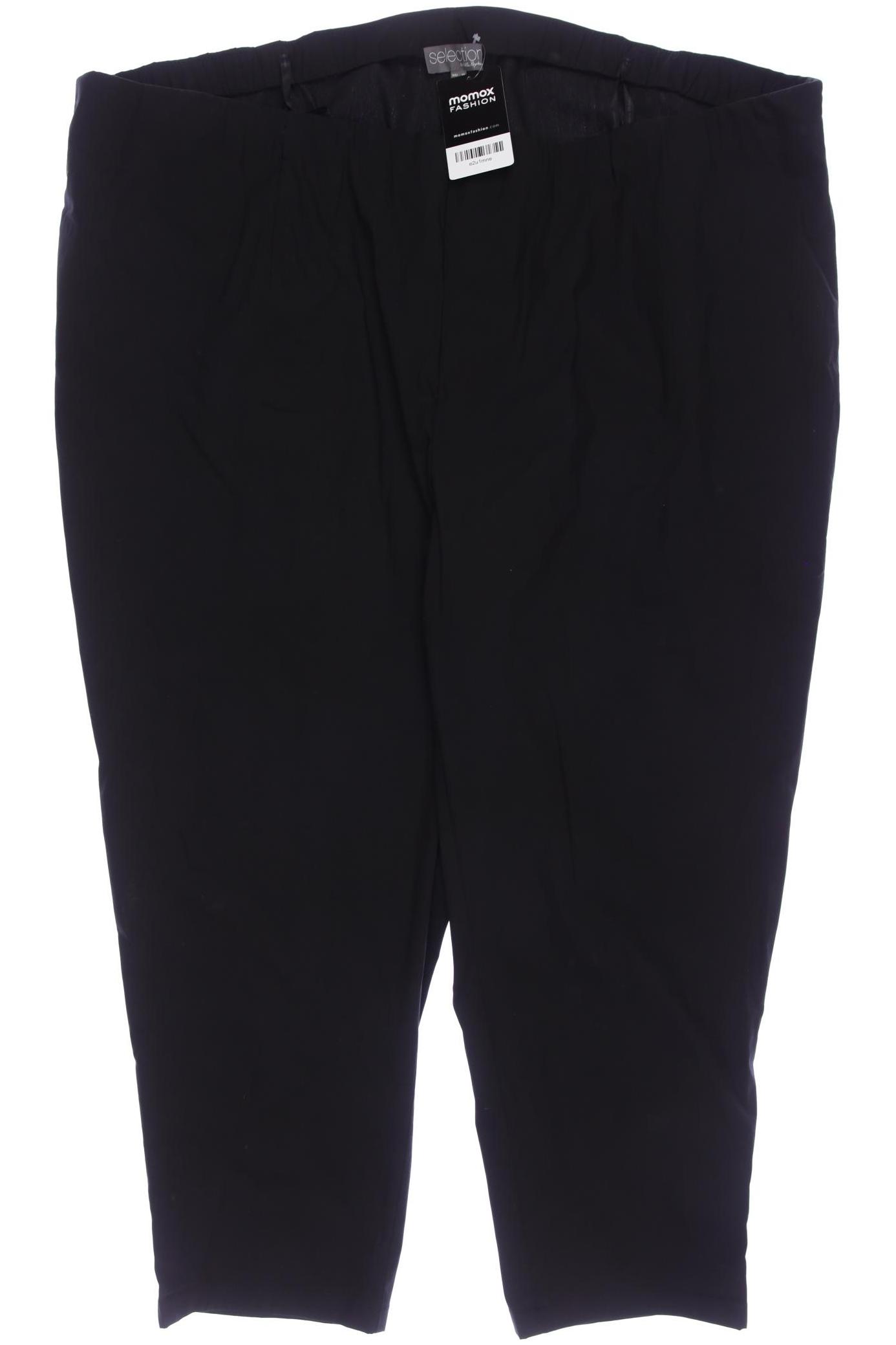 

Selection by Ulla Popken Damen Stoffhose, schwarz, Gr. 58