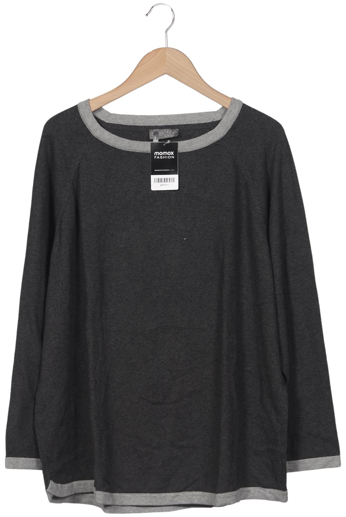 

Selection by Ulla Popken Damen Pullover, grau, Gr. 50