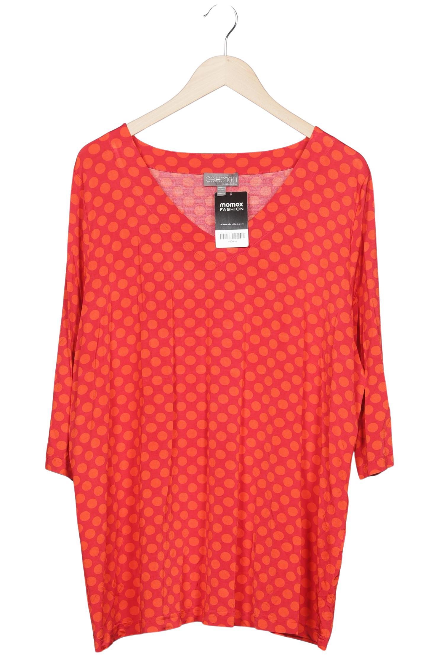 

Selection by Ulla Popken Damen T-Shirt, rot, Gr. 50