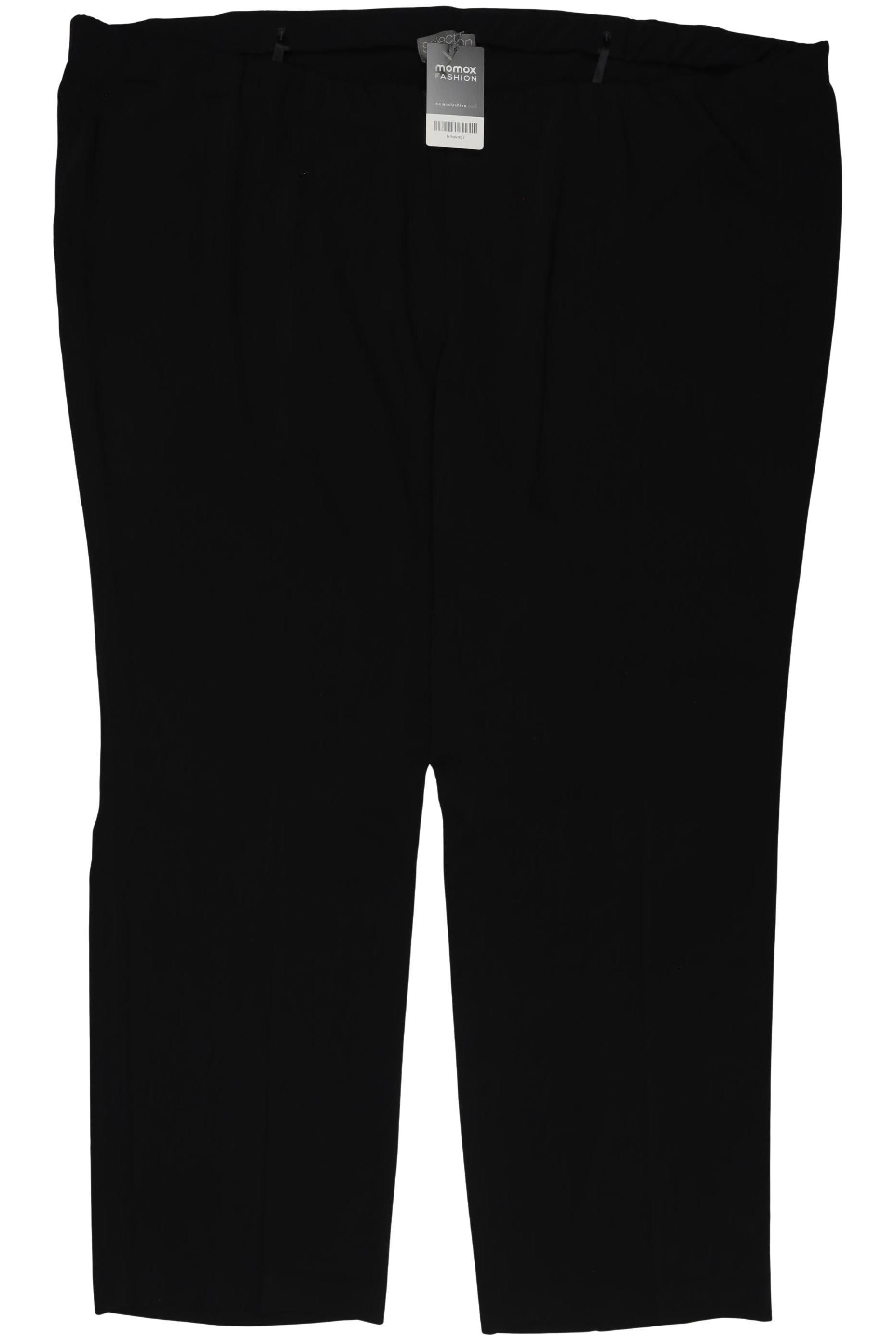 

Selection by Ulla Popken Damen Stoffhose, schwarz, Gr. 58