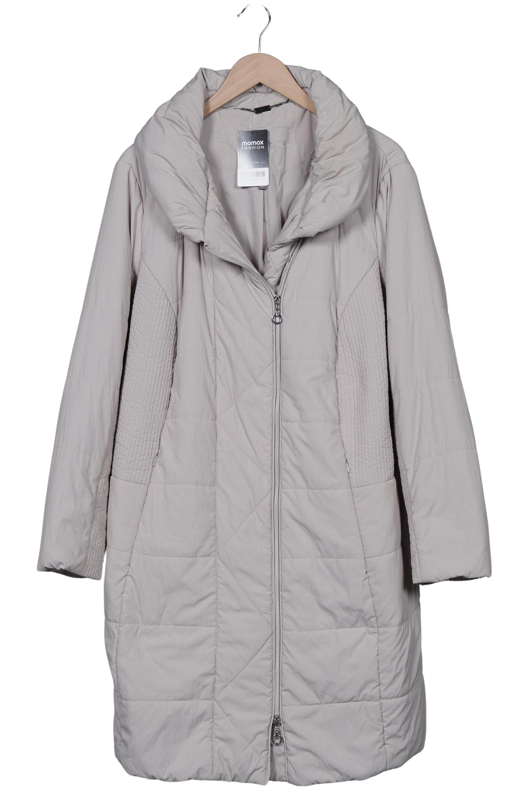 

Selection by Ulla Popken Damen Mantel, beige, Gr. 50