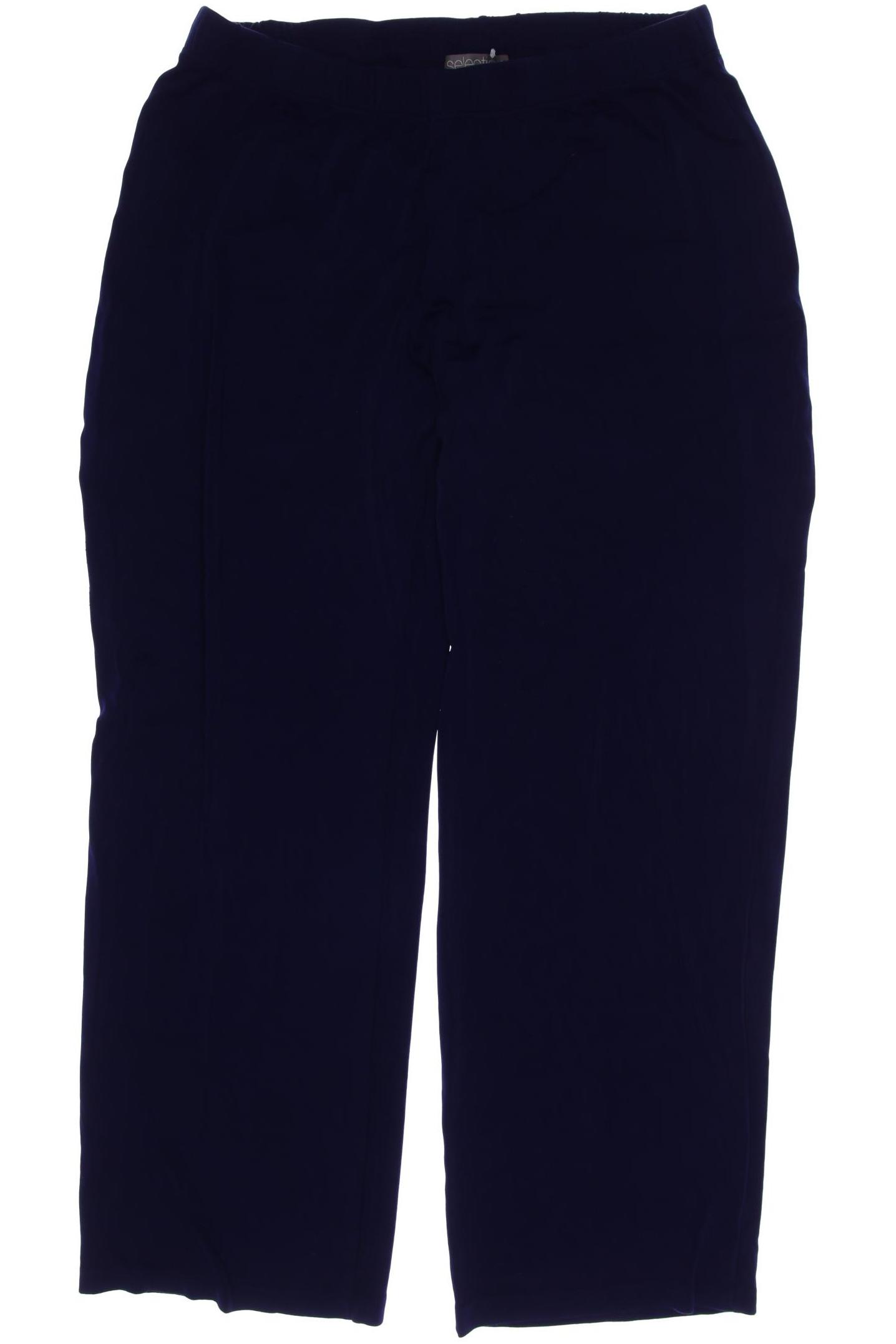 

Selection by Ulla Popken Damen Stoffhose, marineblau, Gr. 46