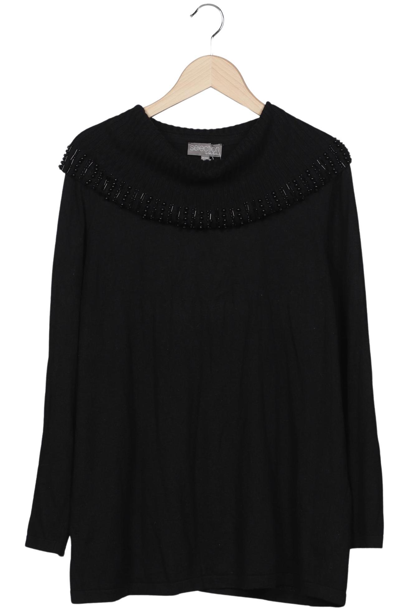 

Selection by Ulla Popken Damen Pullover, schwarz, Gr. 46