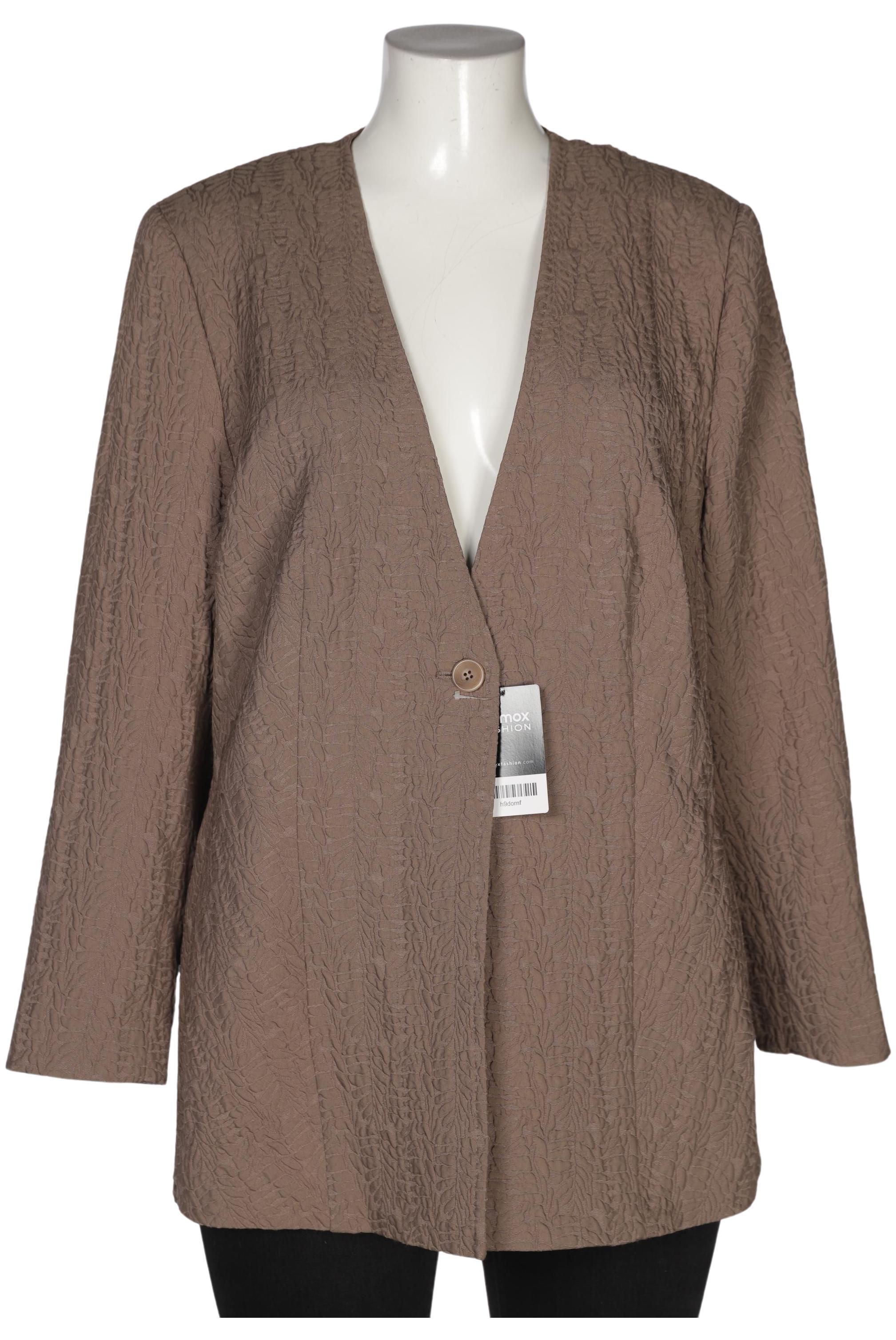 

Selection by Ulla Popken Damen Blazer, braun, Gr. 48