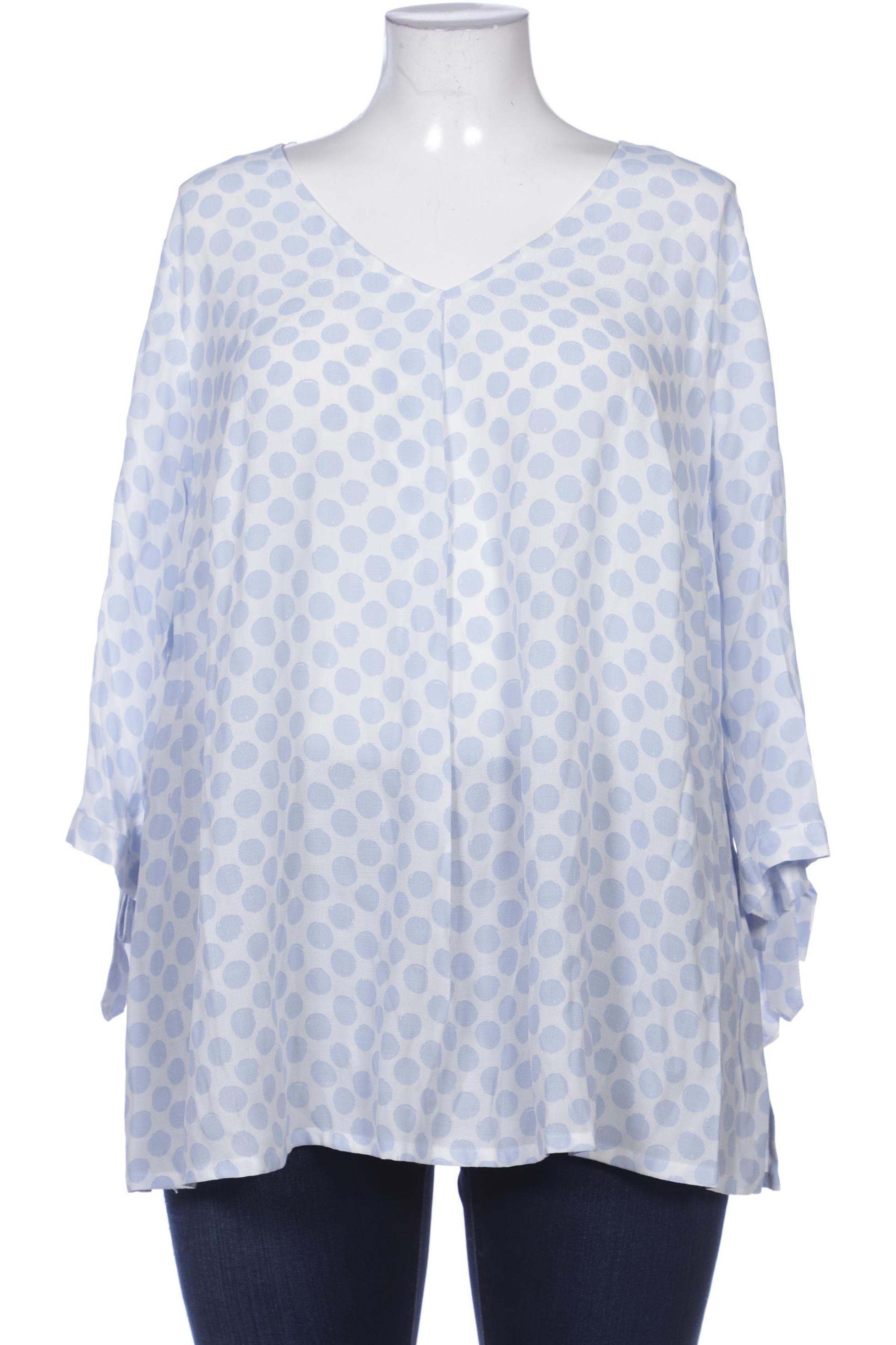 

Selection by Ulla Popken Damen Bluse, blau, Gr. 46