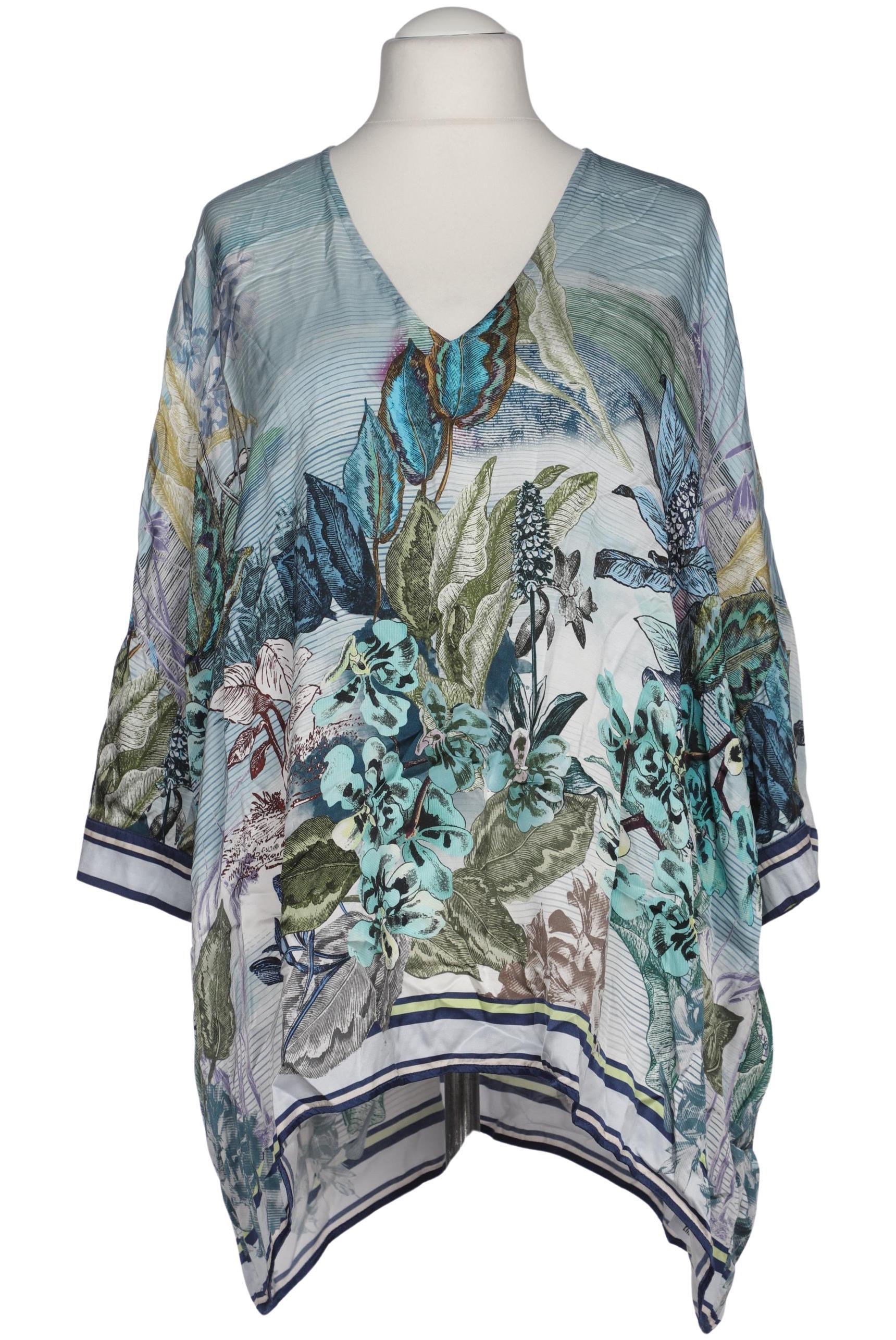 

Selection by Ulla Popken Damen Bluse, blau, Gr. 56