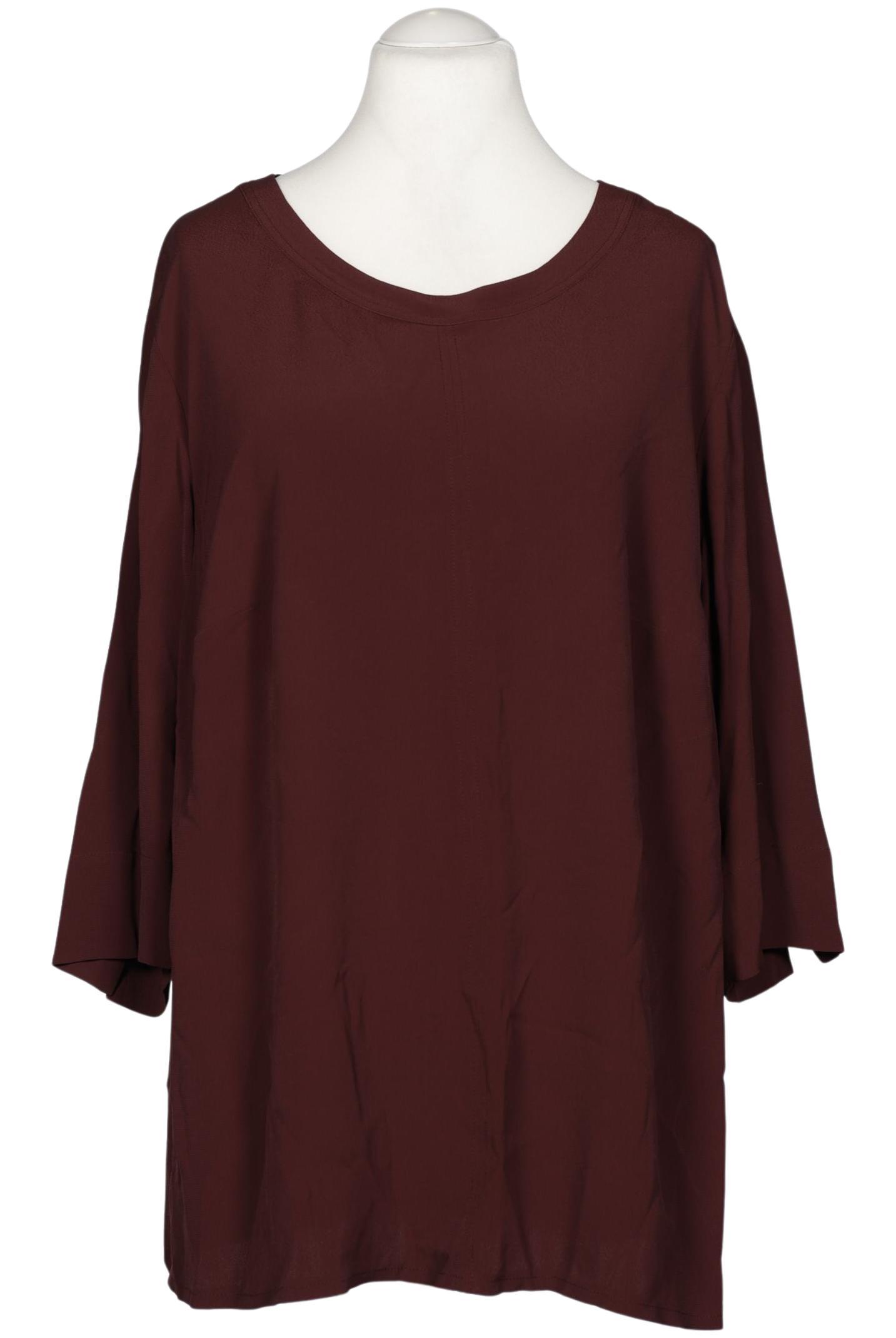 

Selection by Ulla Popken Damen Bluse, bordeaux, Gr. 50