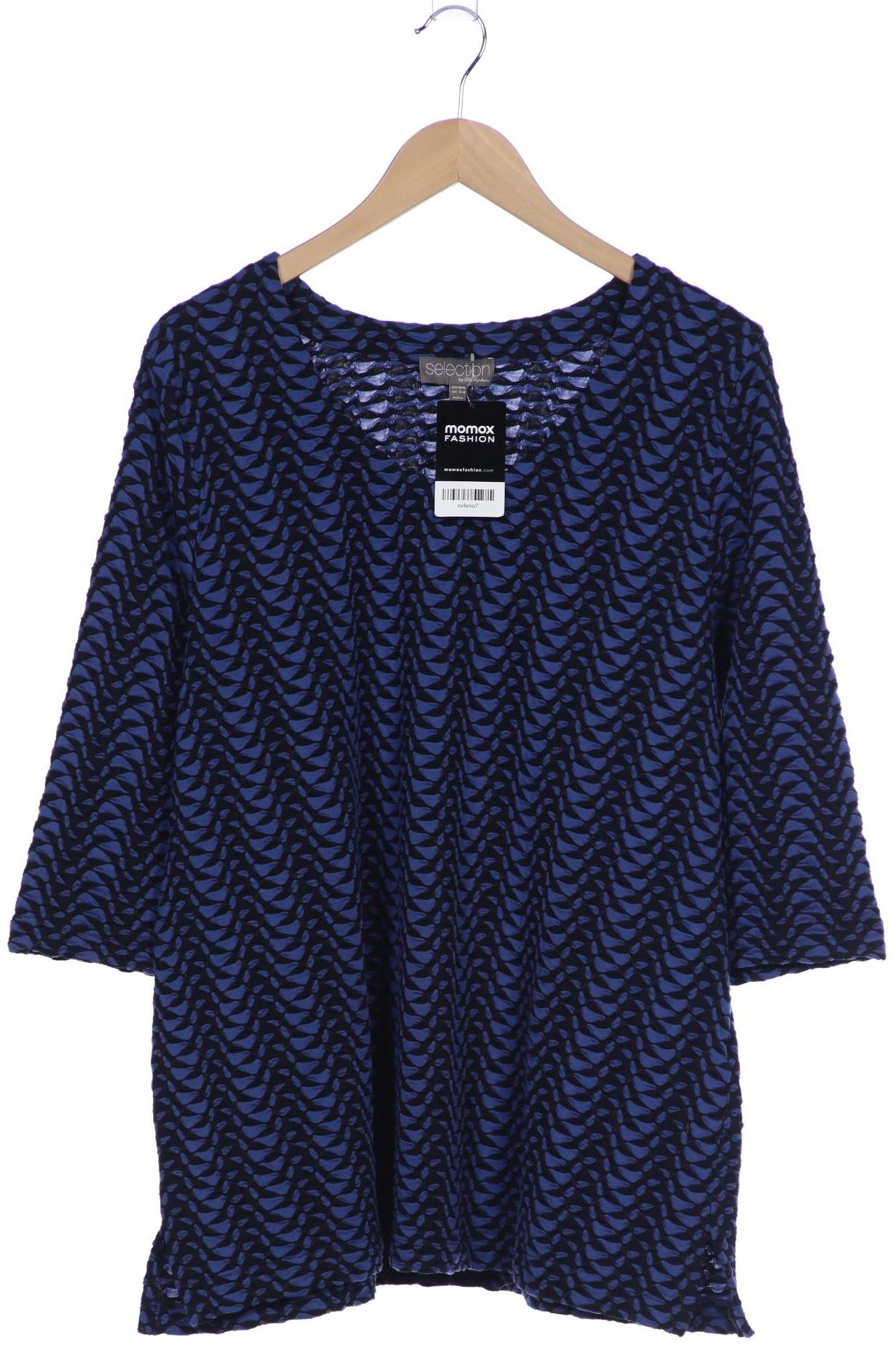 

Selection by Ulla Popken Damen T-Shirt, marineblau, Gr. 46