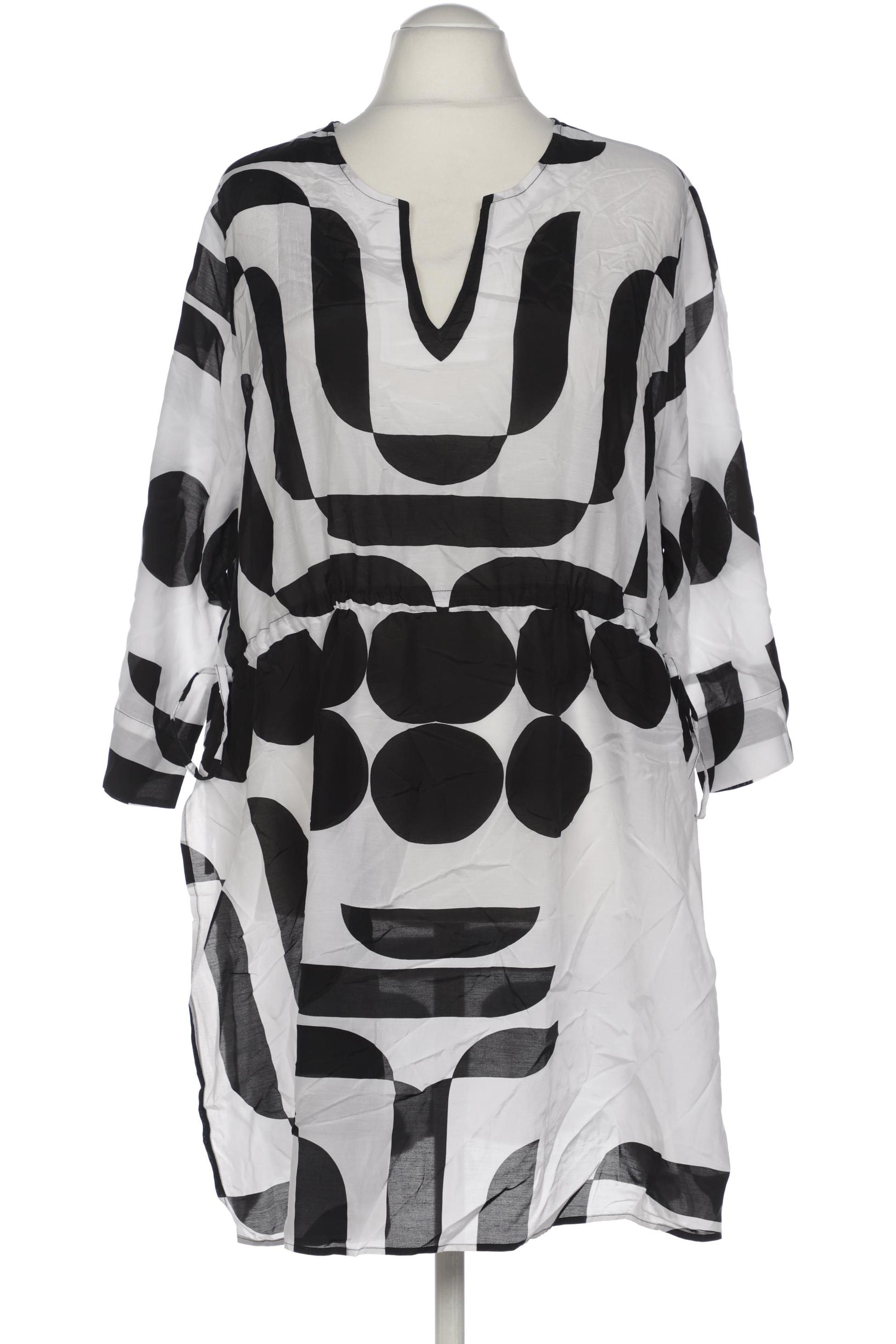 

Selection by Ulla Popken Damen Bluse, weiß, Gr. 52