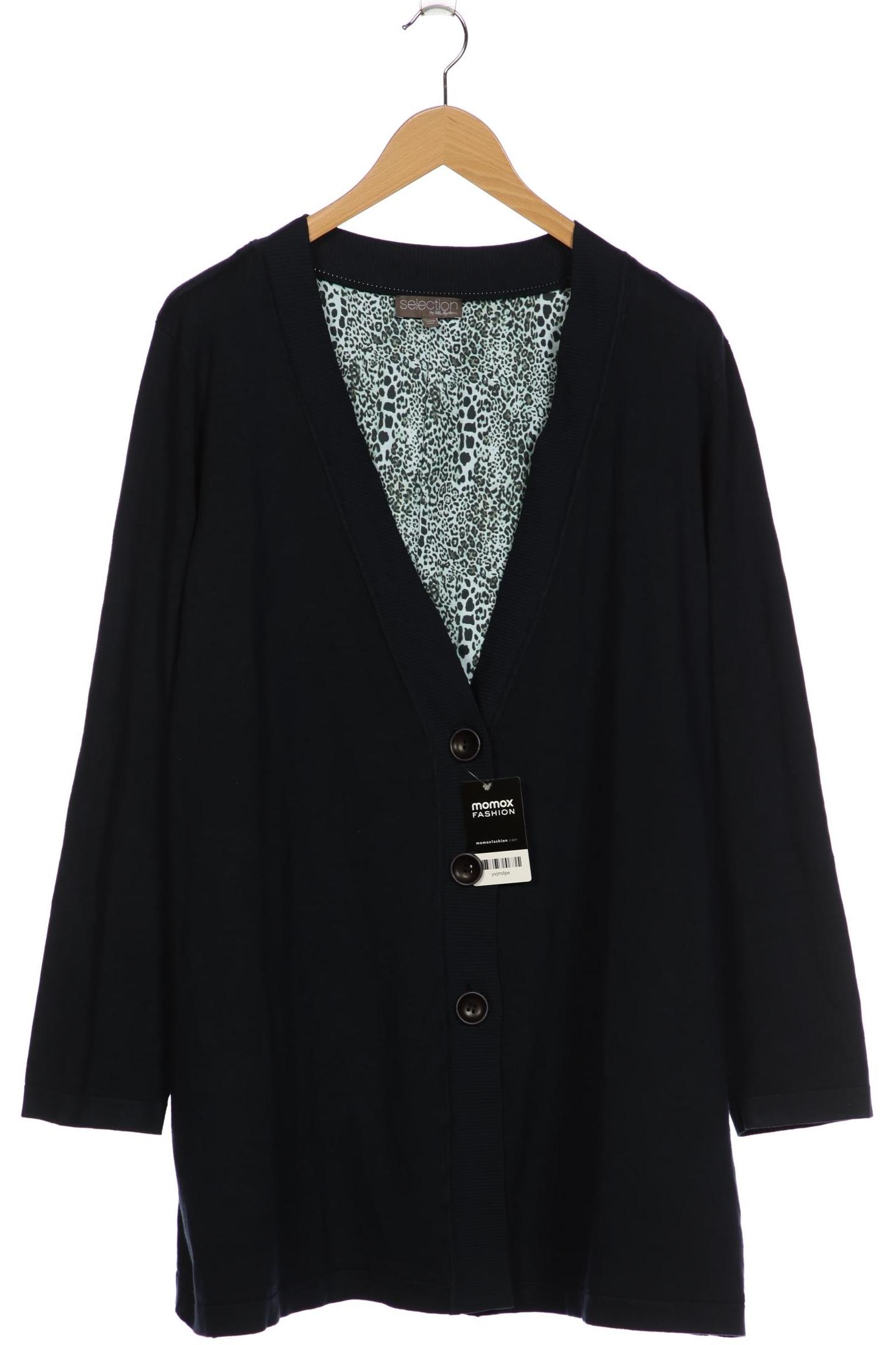 

Selection by Ulla Popken Damen Strickjacke, marineblau, Gr. 54