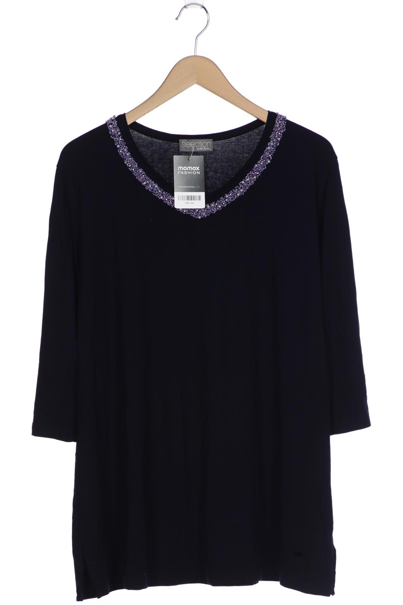 

Selection by Ulla Popken Damen Langarmshirt, marineblau