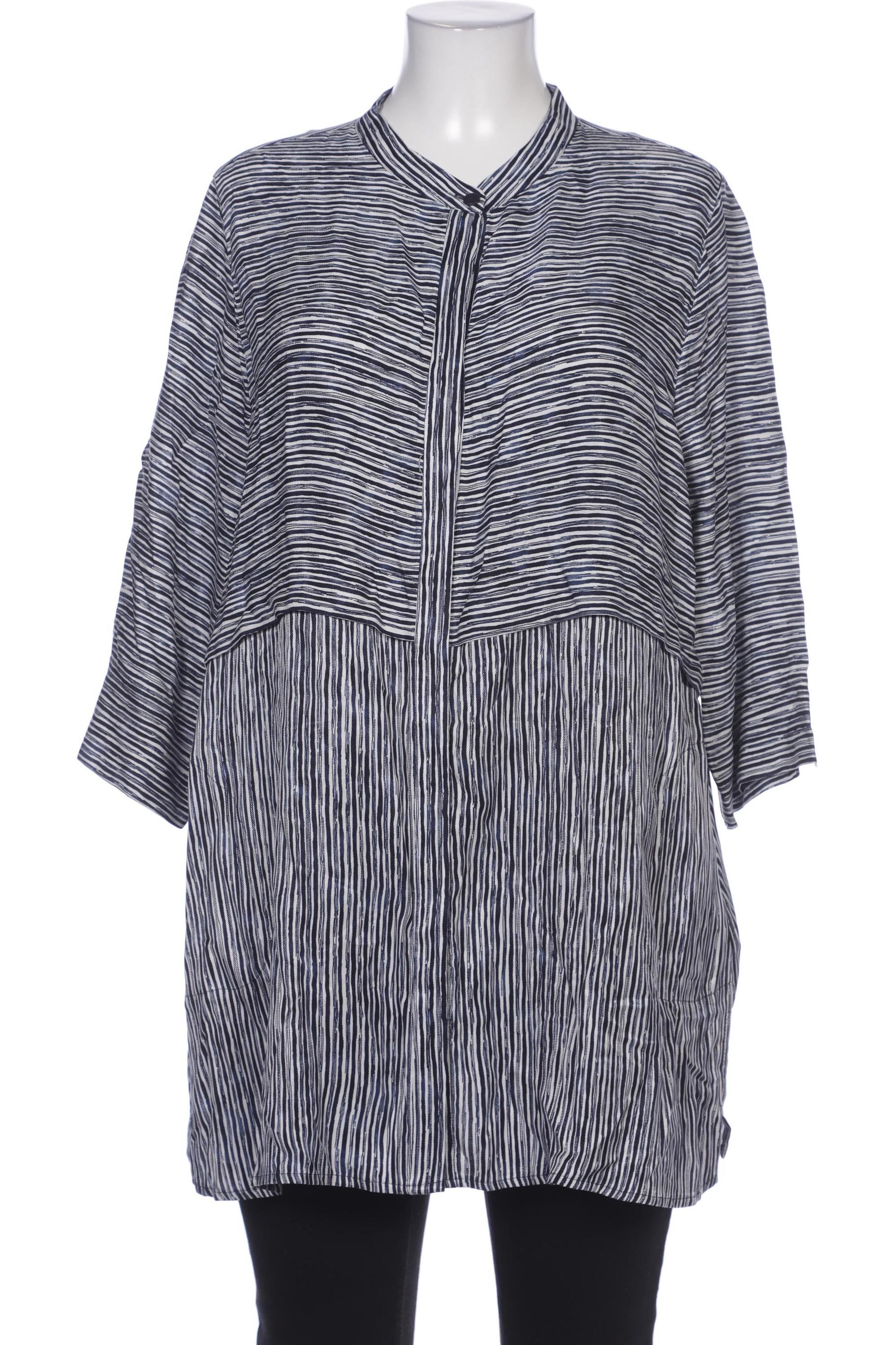

Selection by Ulla Popken Damen Bluse, marineblau, Gr. 46