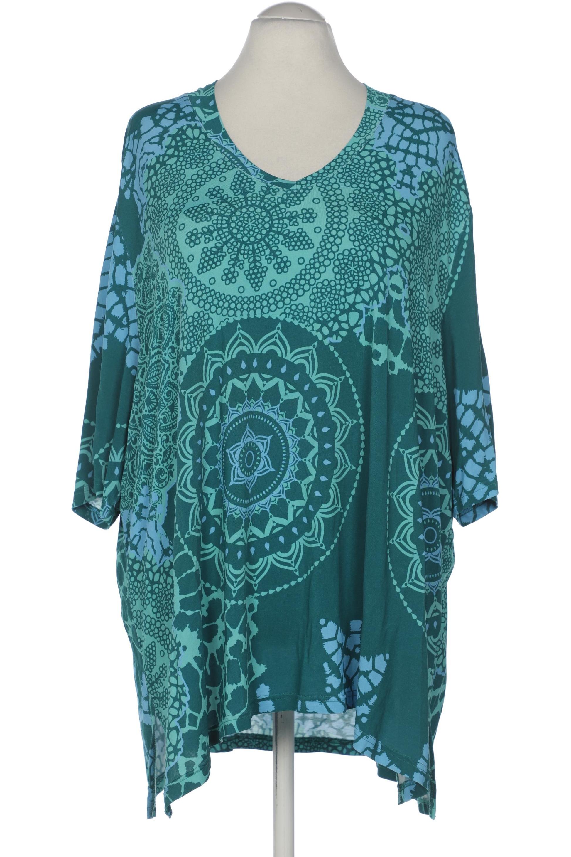 

Selection by Ulla Popken Damen T-Shirt, türkis, Gr. 54