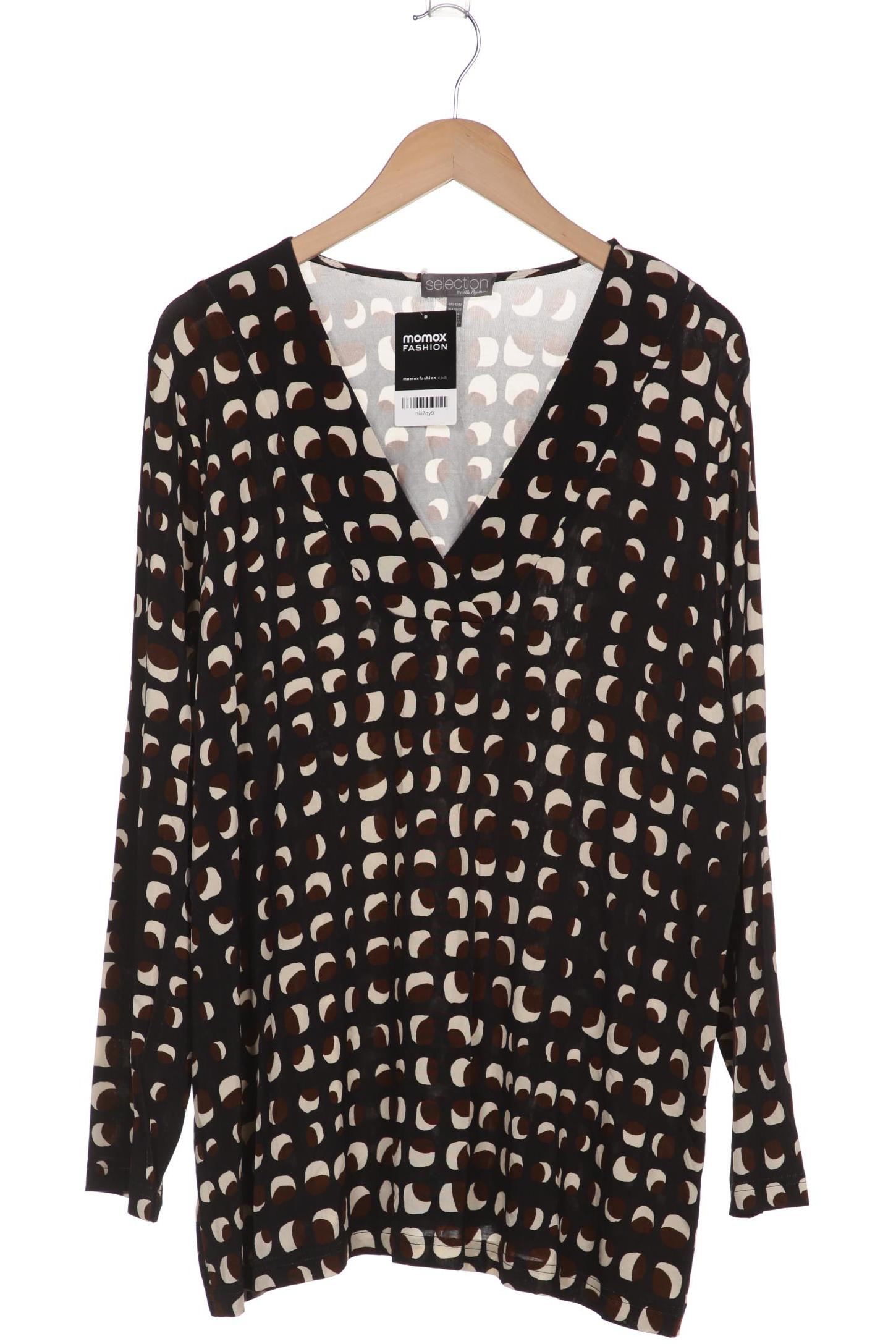 

Selection by Ulla Popken Damen Langarmshirt, schwarz