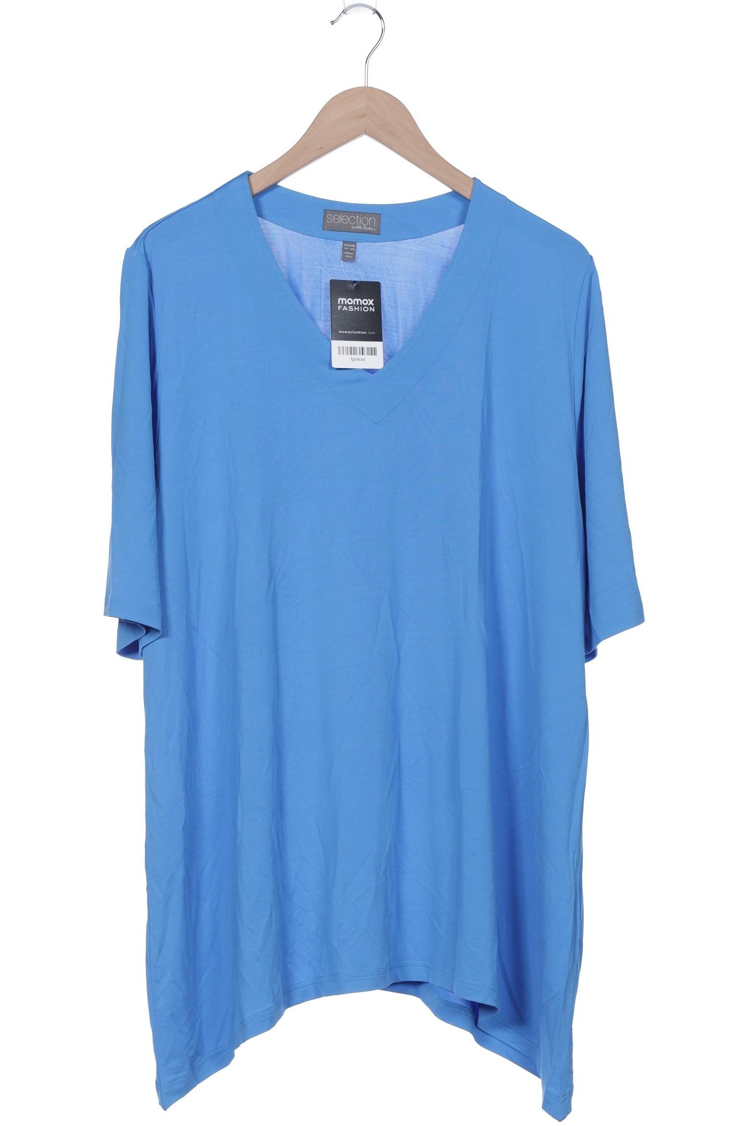 

Selection by Ulla Popken Damen T-Shirt, blau, Gr. 46