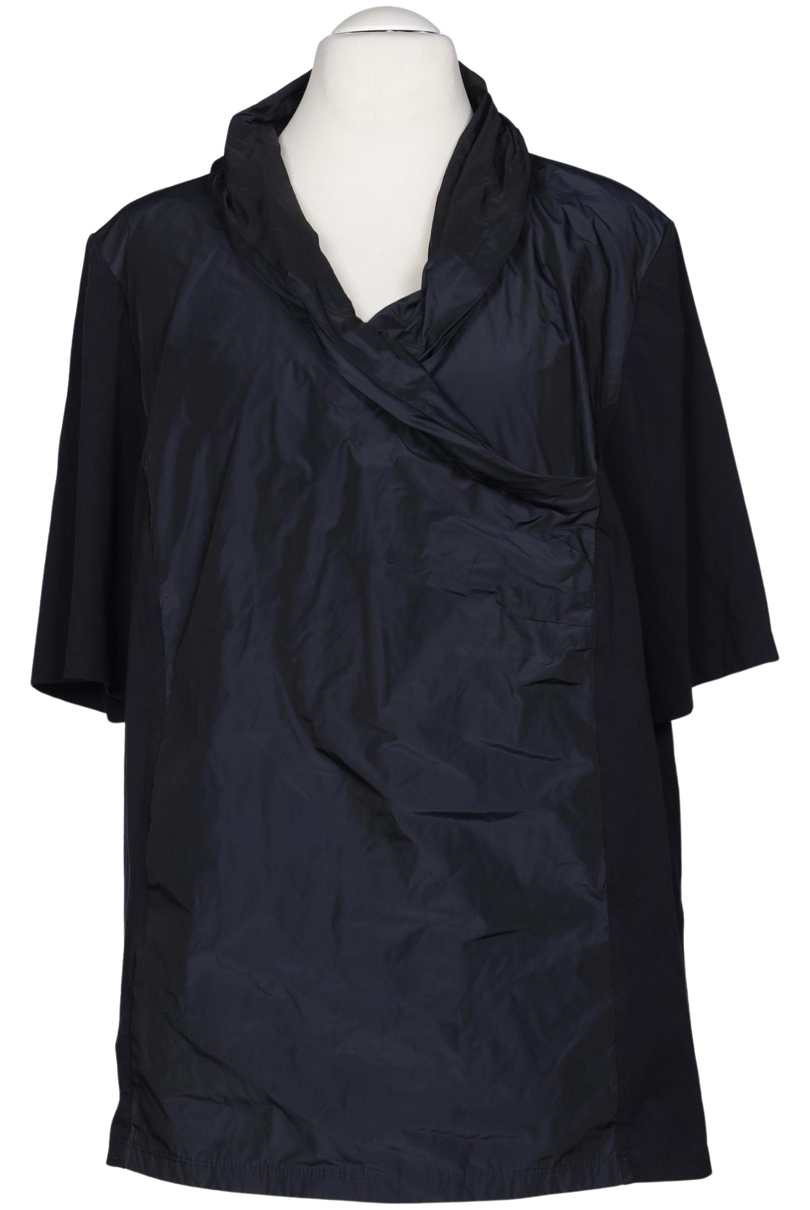 

Selection by Ulla Popken Damen Bluse, marineblau, Gr. 58