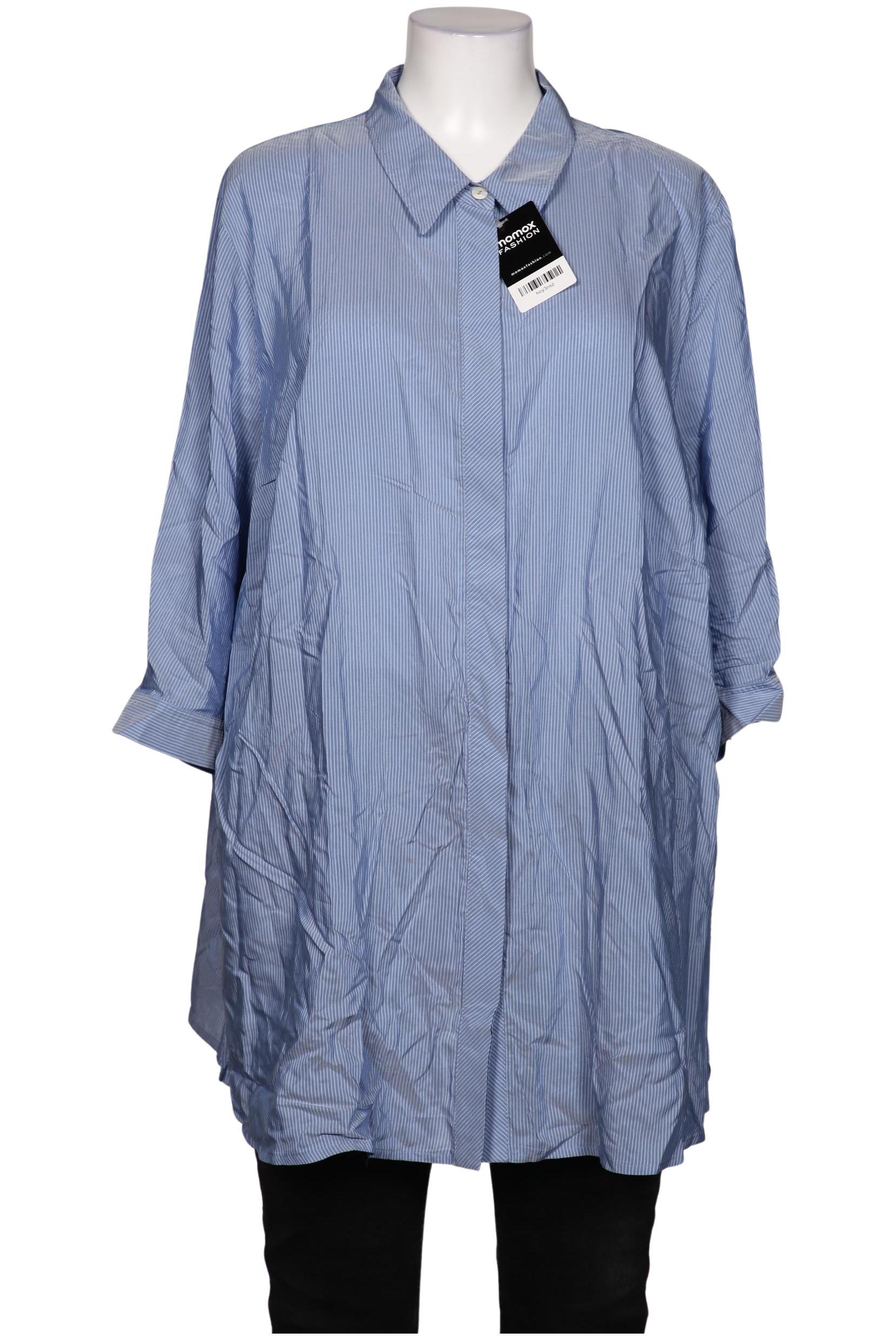 

Selection by Ulla Popken Damen Bluse, blau, Gr. 50