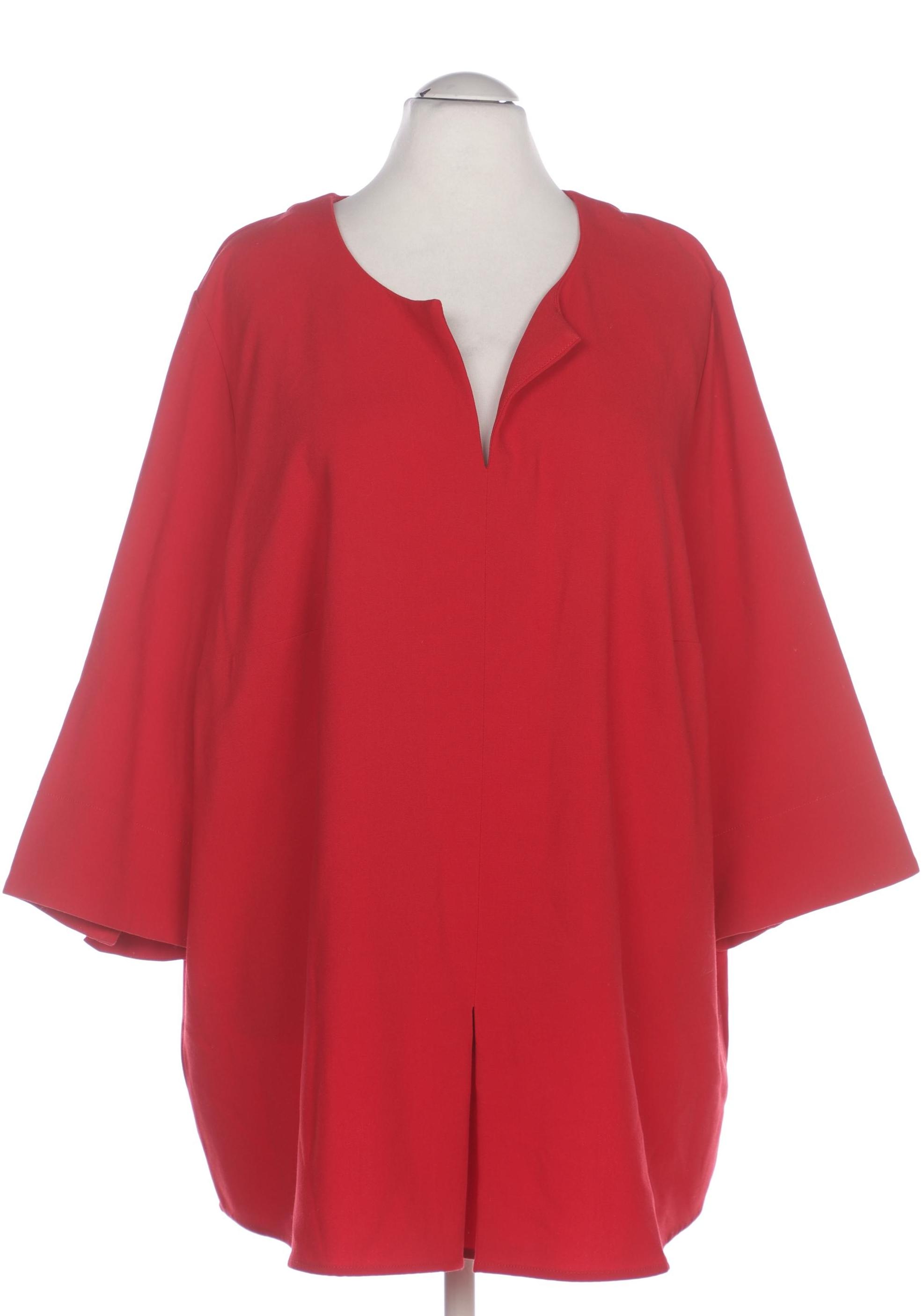 

Selection by Ulla Popken Damen Bluse, rot, Gr. 54