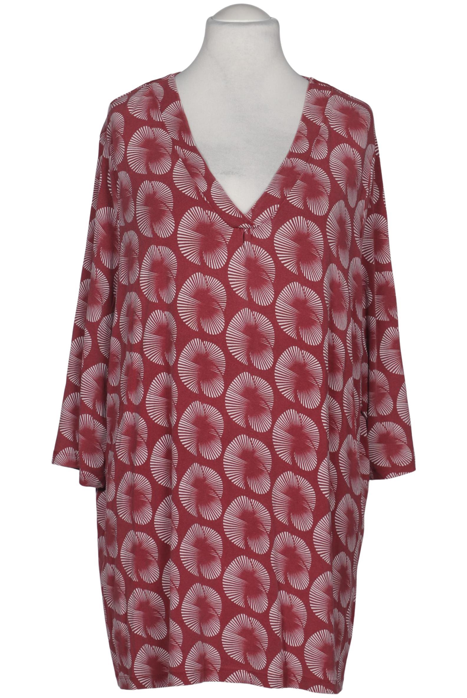 

Selection by Ulla Popken Damen Langarmshirt, rot, Gr. 54