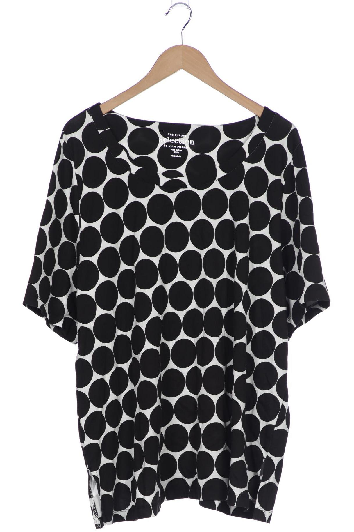 

Selection by Ulla Popken Damen T-Shirt, schwarz, Gr. 50