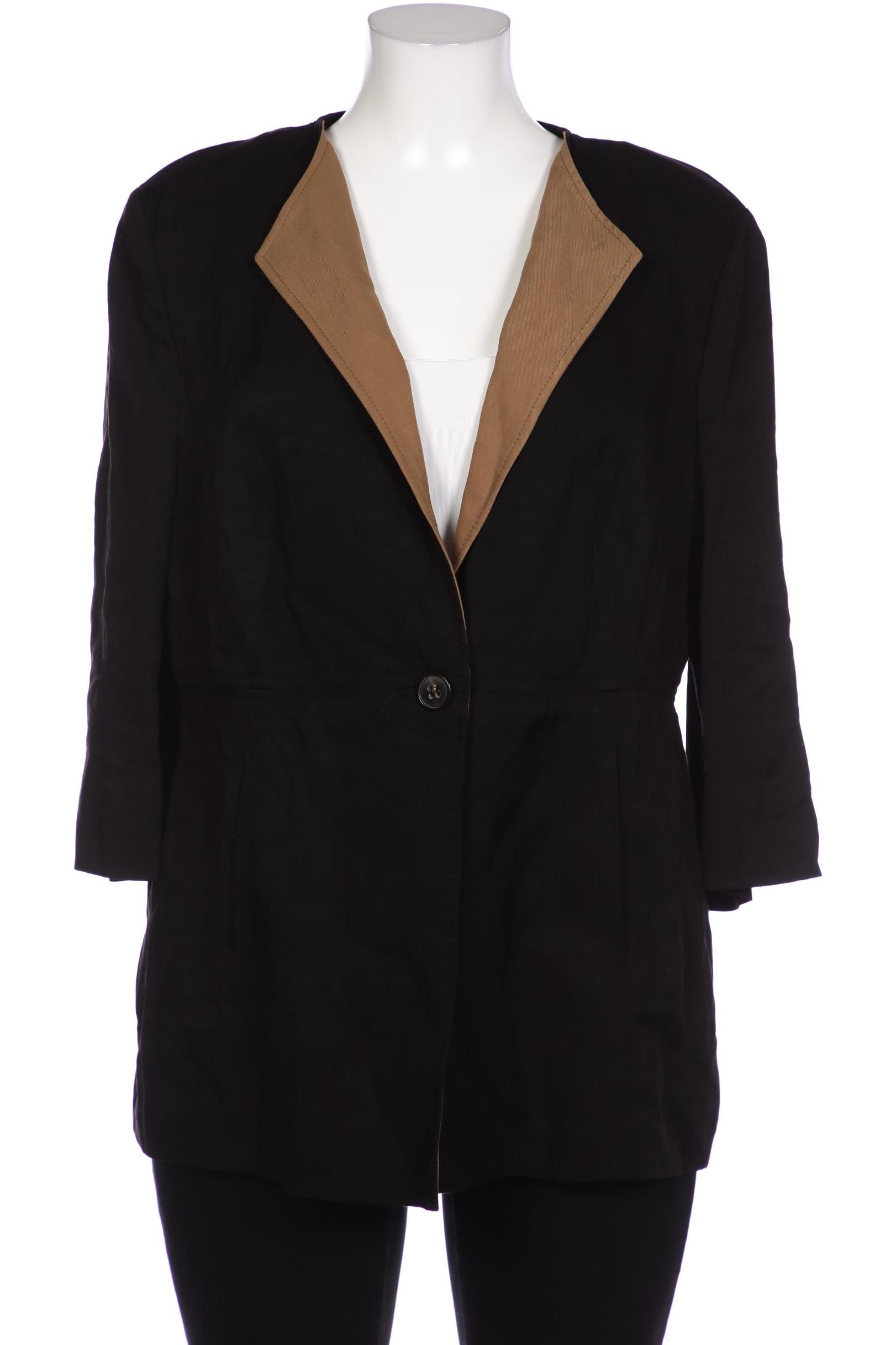 Thumbnail - Selection by Ulla Popken Damen Blazer, schwarz, Gr. 44