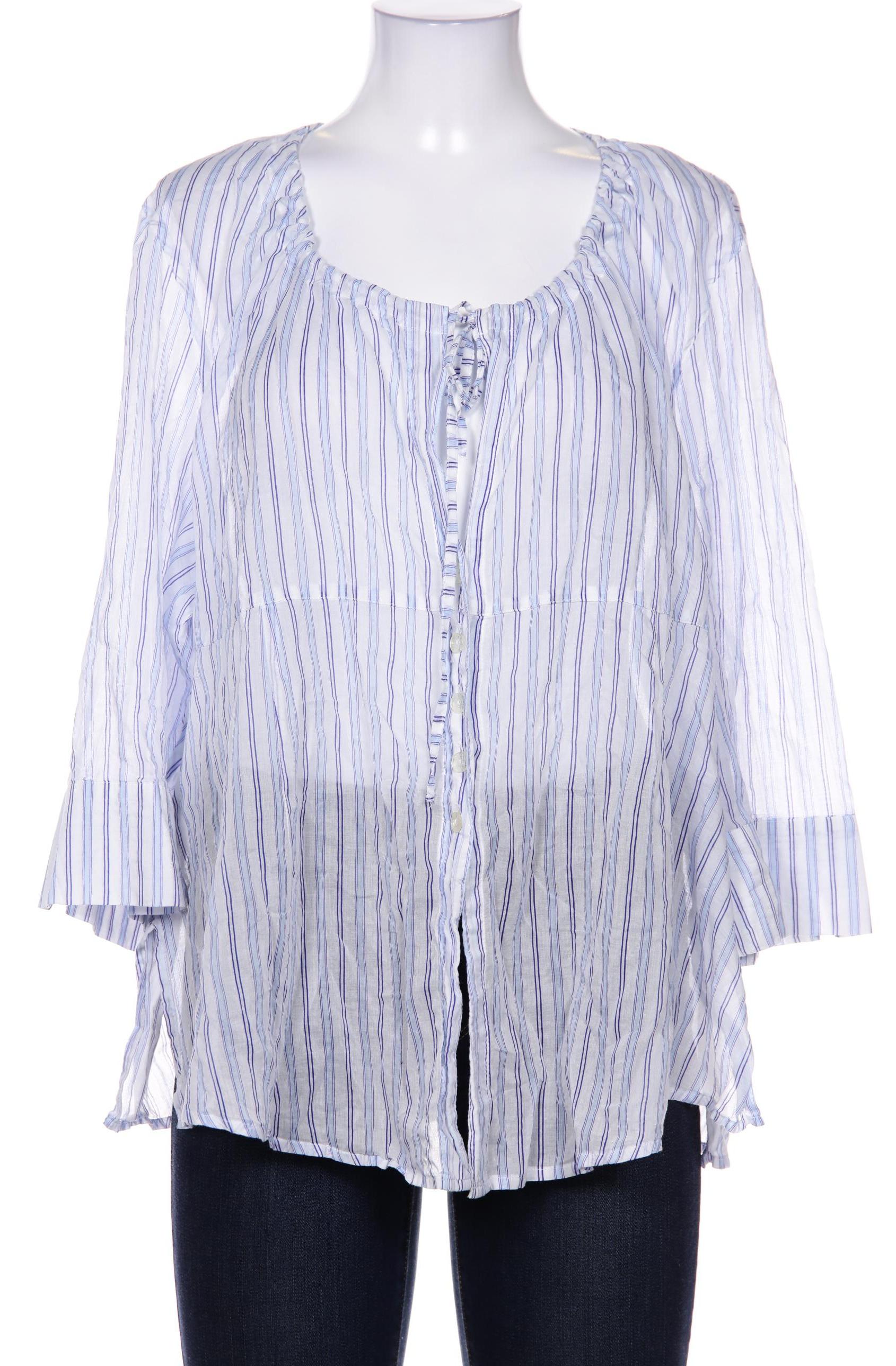 

Selection by Ulla Popken Damen Bluse, blau, Gr. 50