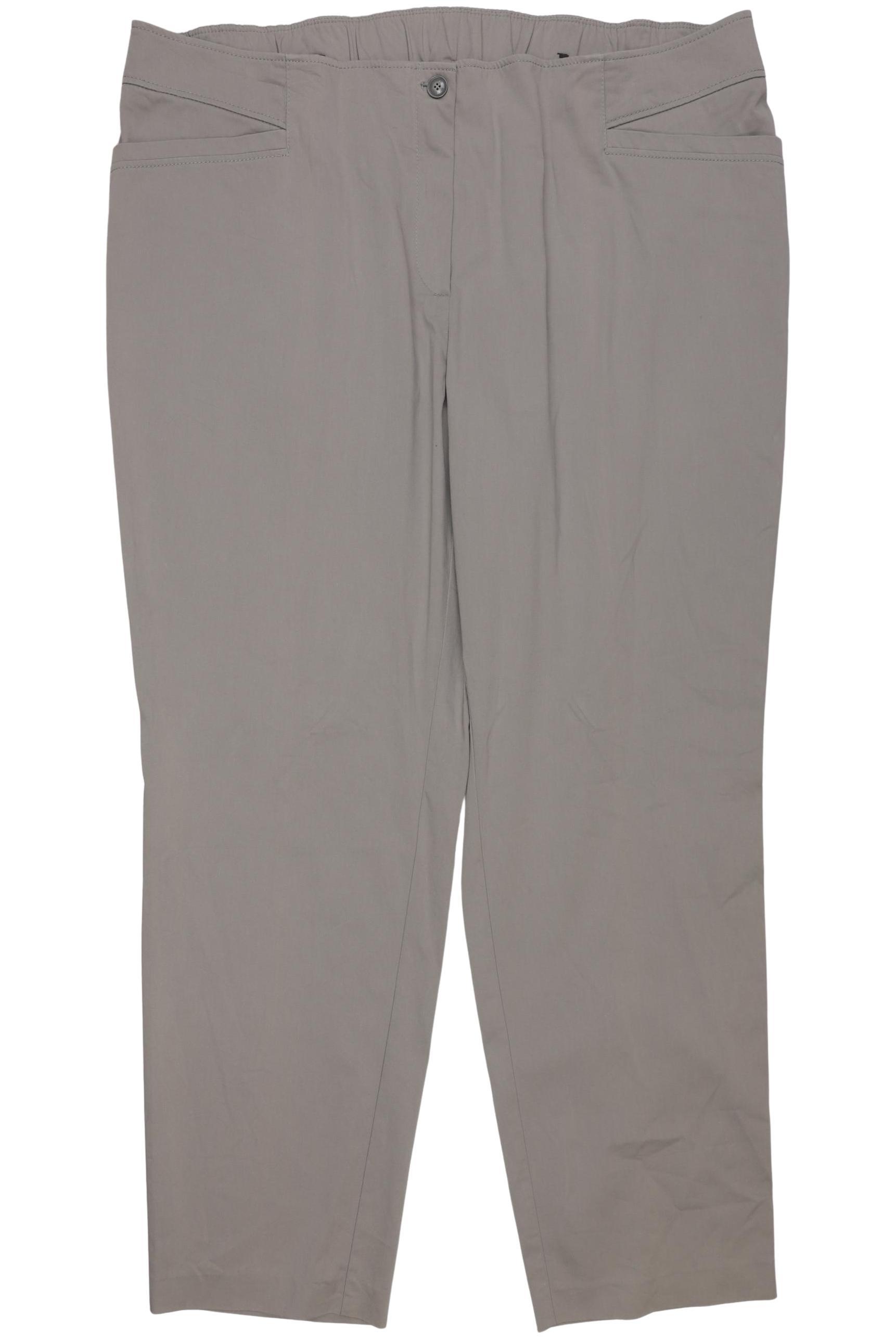 

Selection by Ulla Popken Damen Stoffhose, grau, Gr. 52