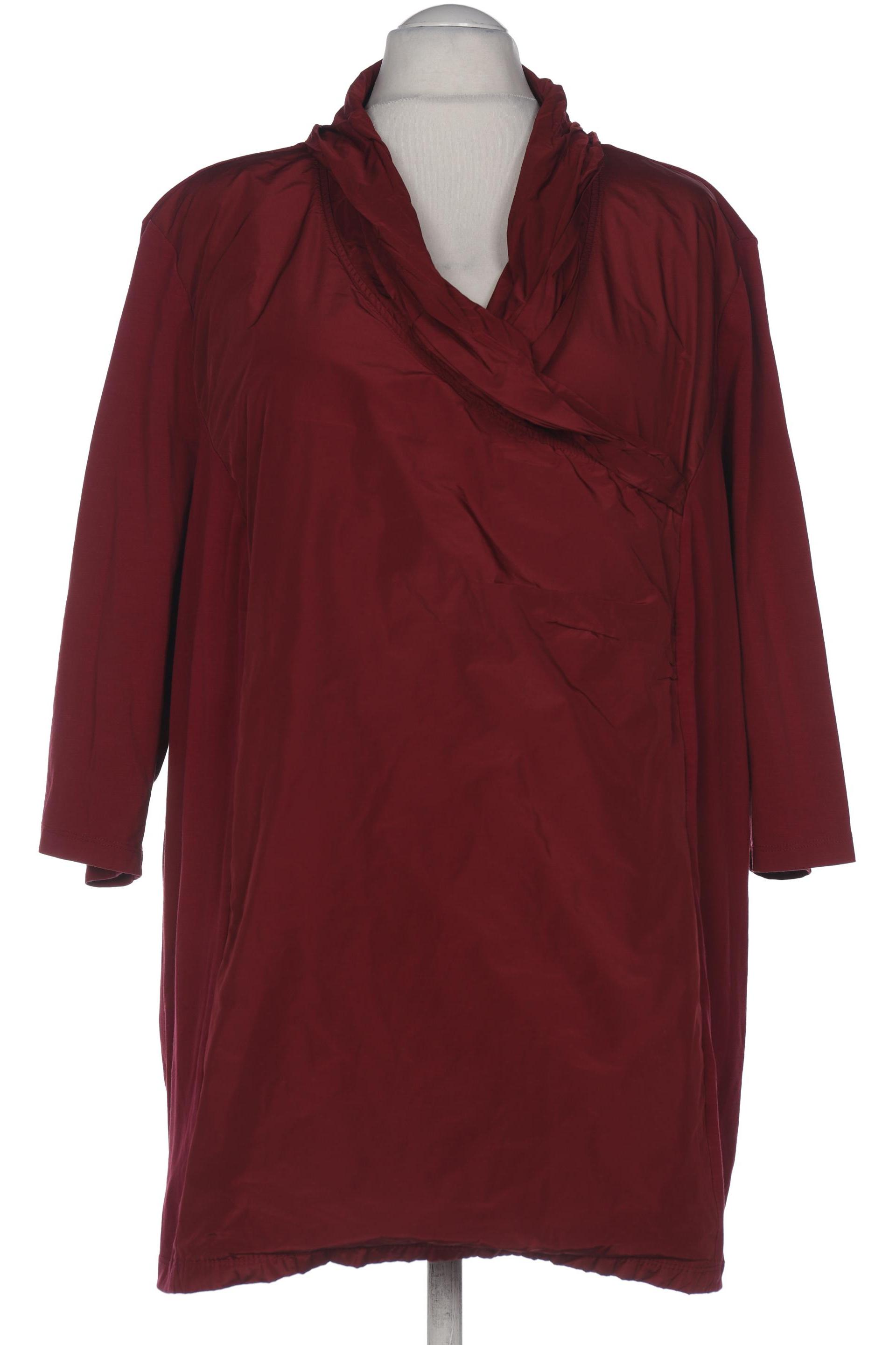 

Selection by Ulla Popken Damen Bluse, bordeaux, Gr. 58