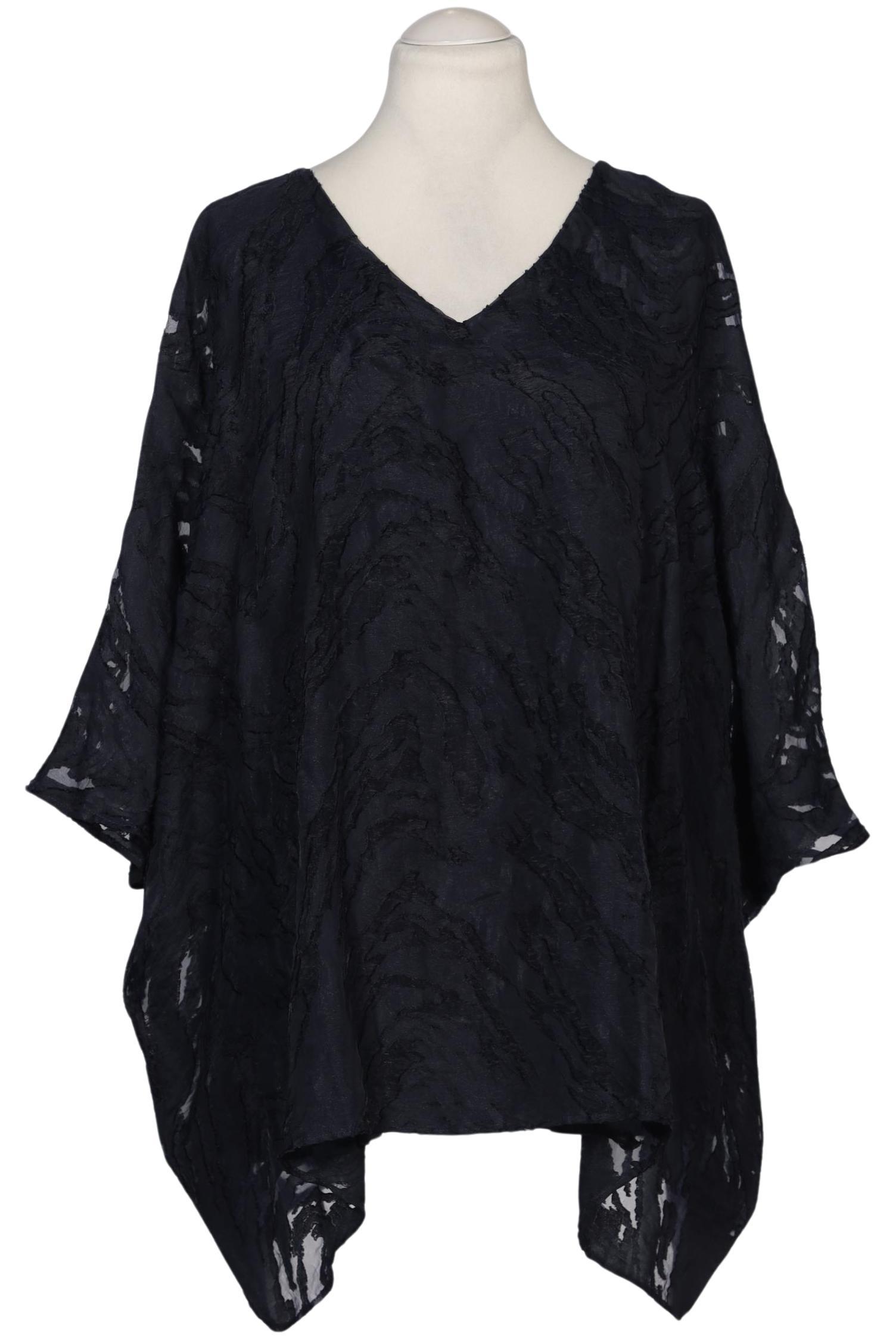 

Selection by Ulla Popken Damen Bluse, marineblau, Gr. 50