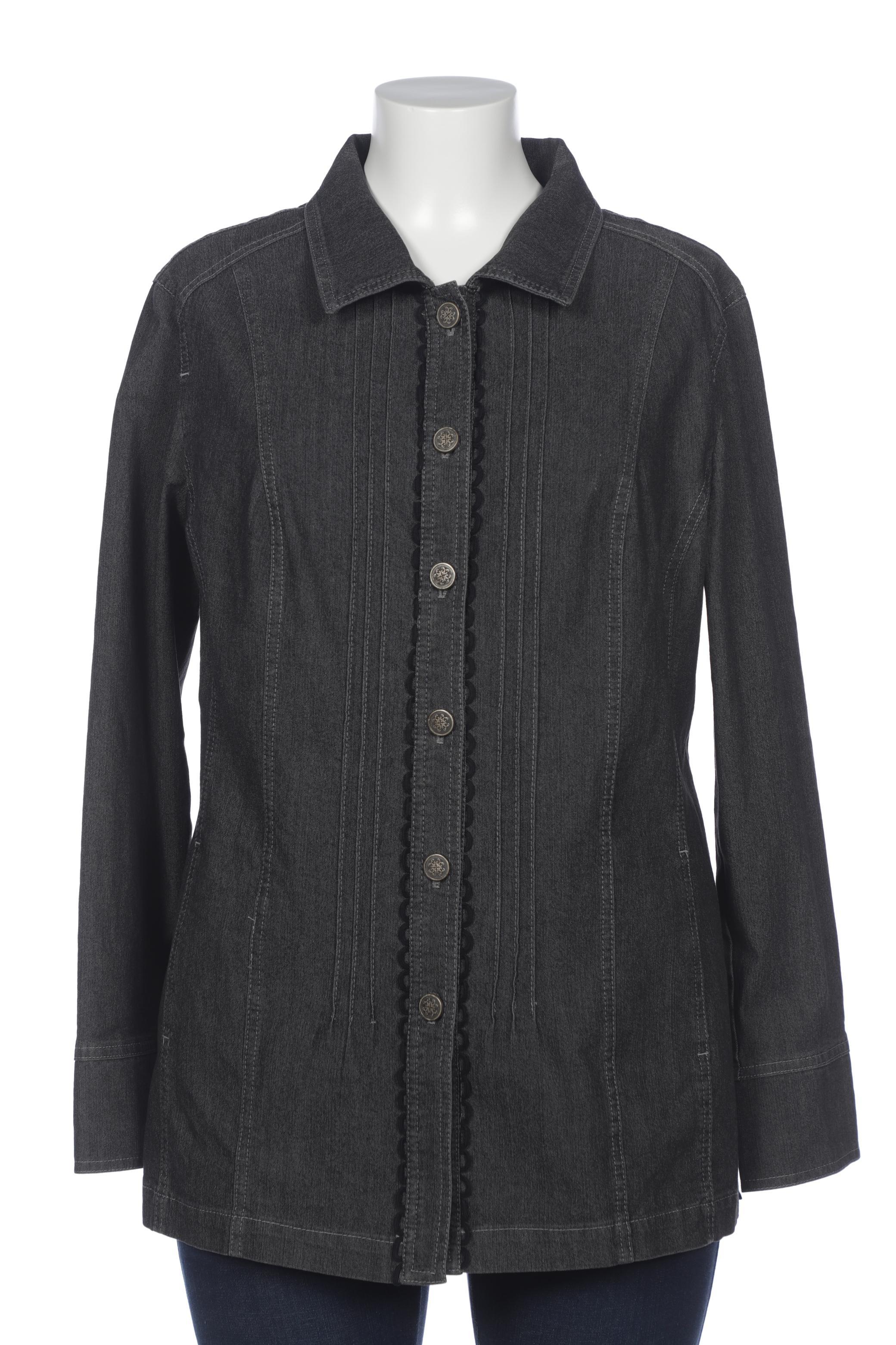 

Selection by Ulla Popken Damen Blazer, grau, Gr. 46