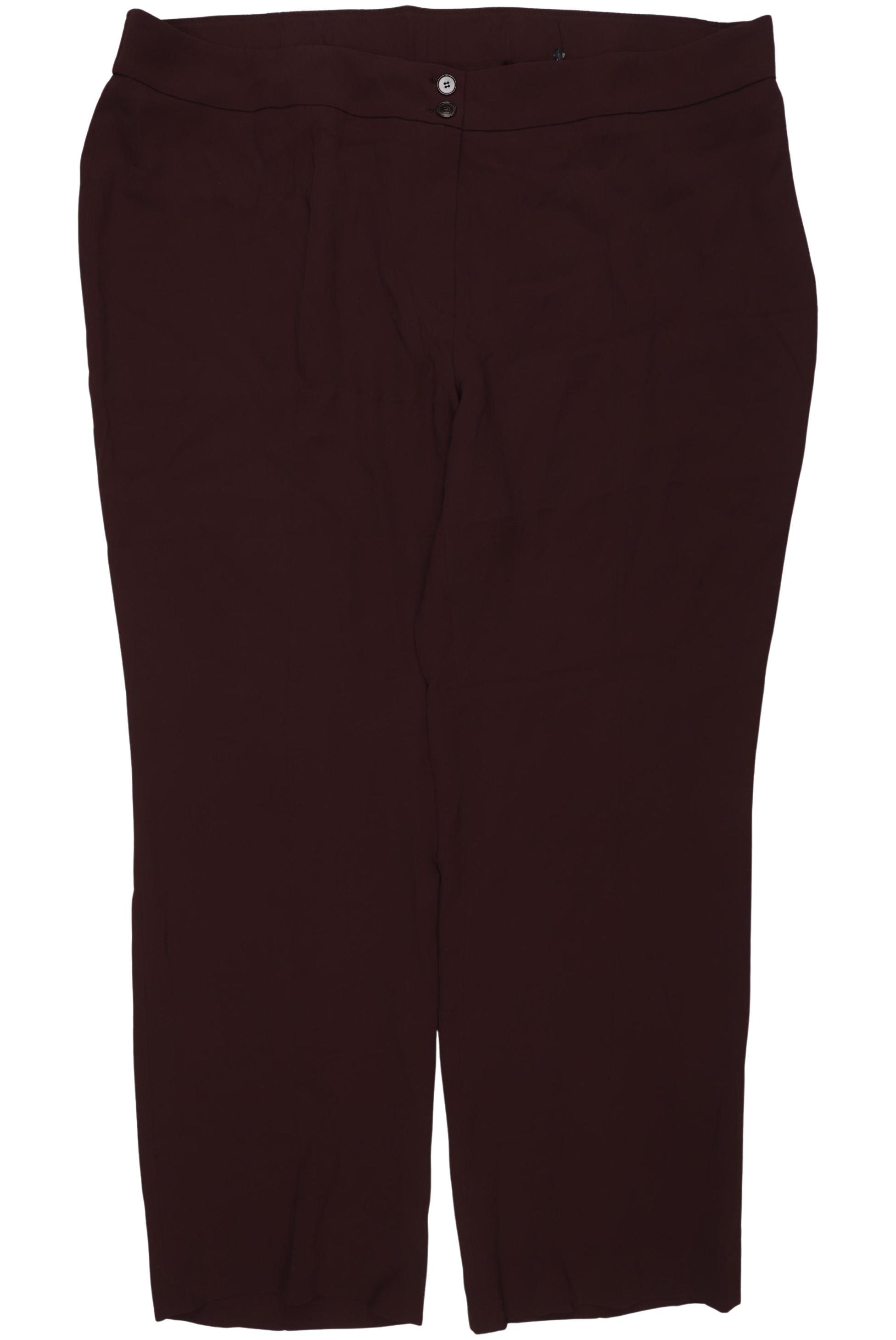 

Selection by Ulla Popken Damen Stoffhose, bordeaux, Gr. 54