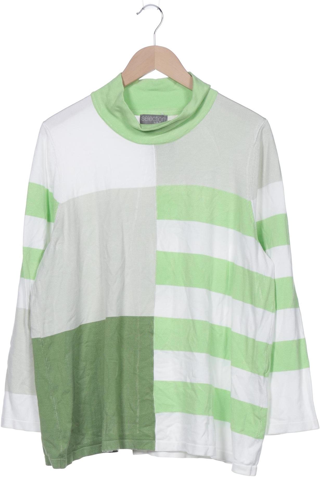 

Selection by Ulla Popken Damen Pullover, hellgrün, Gr. 46
