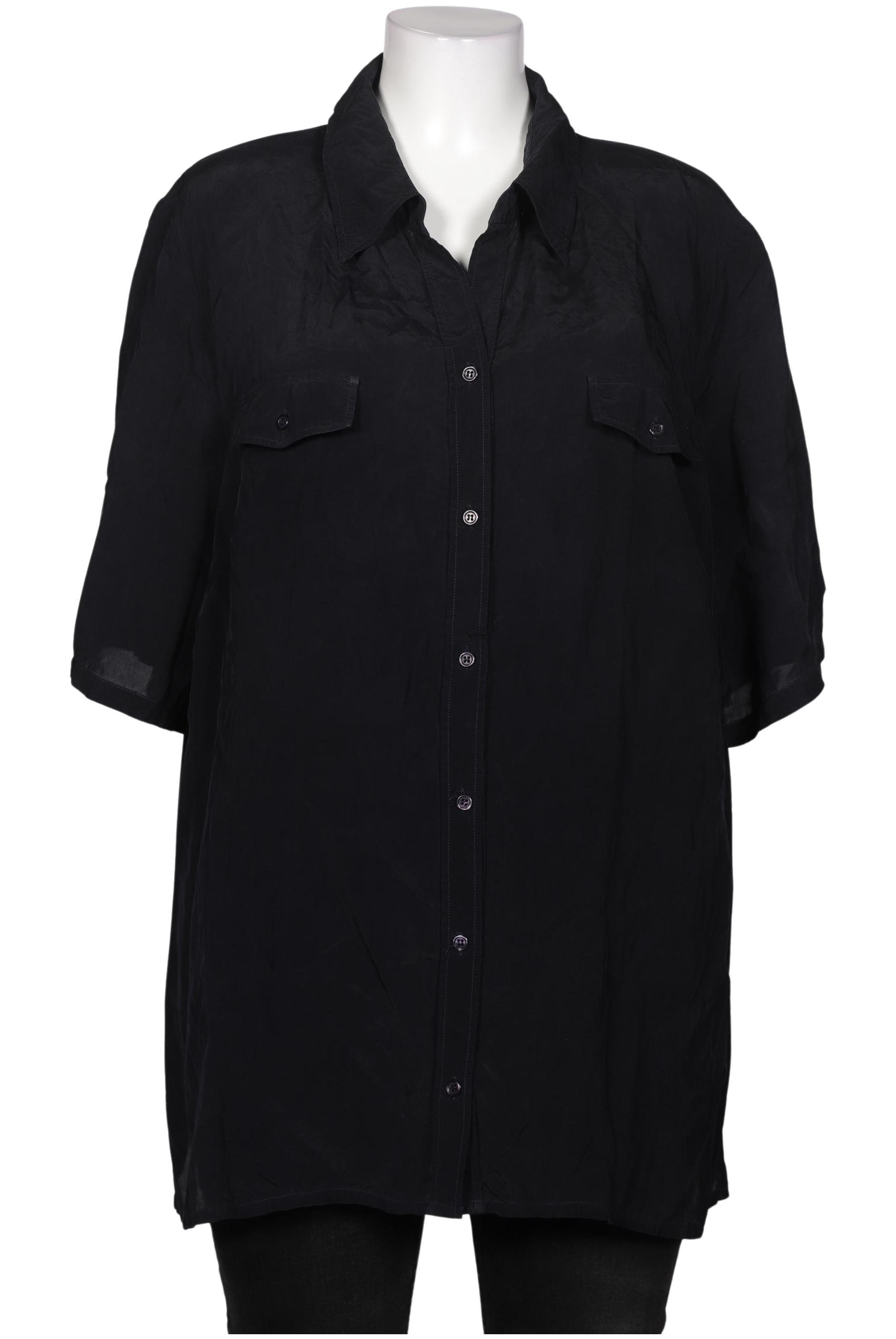 

Selection by Ulla Popken Damen Bluse, marineblau, Gr. 52