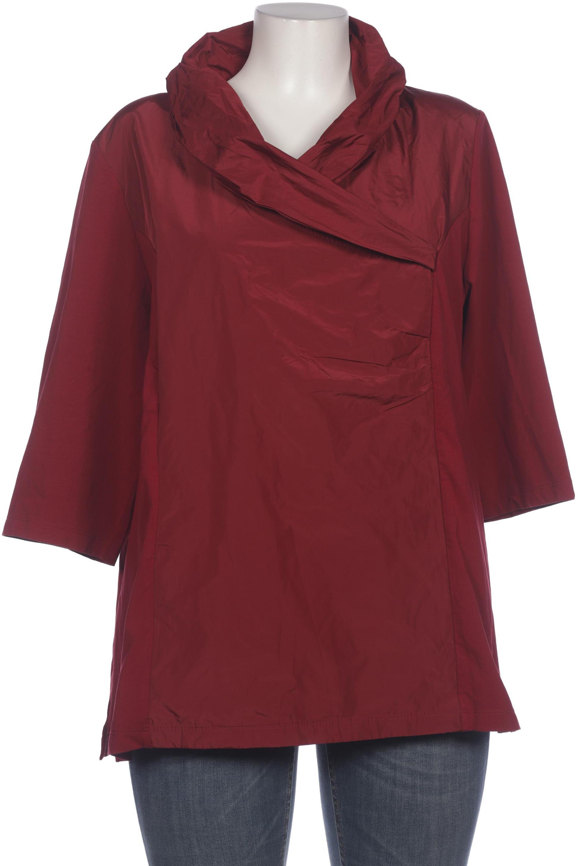 

Selection by Ulla Popken Damen Bluse, bordeaux, Gr. 50